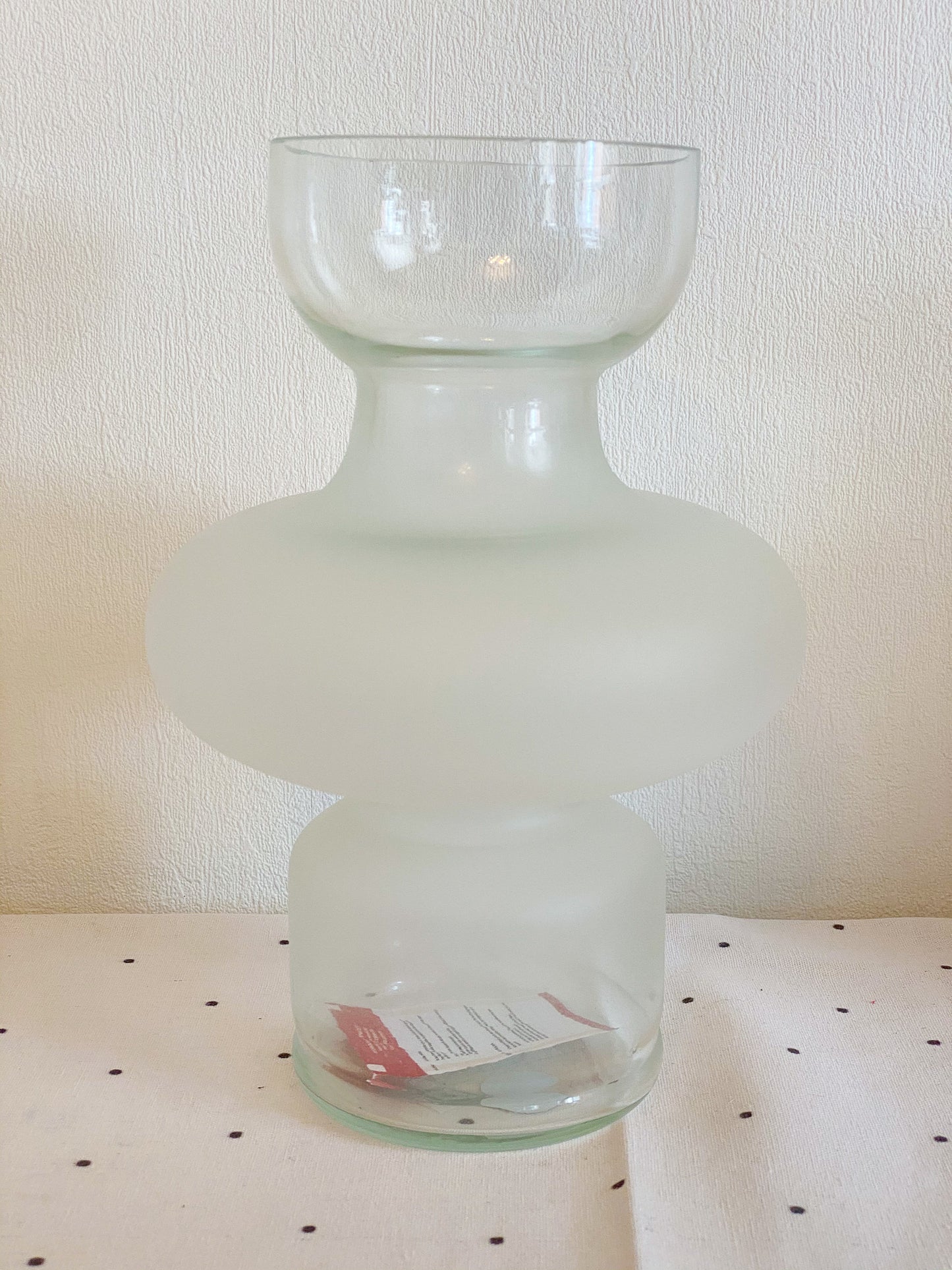 BOLTZE VASE MILCHGLAS