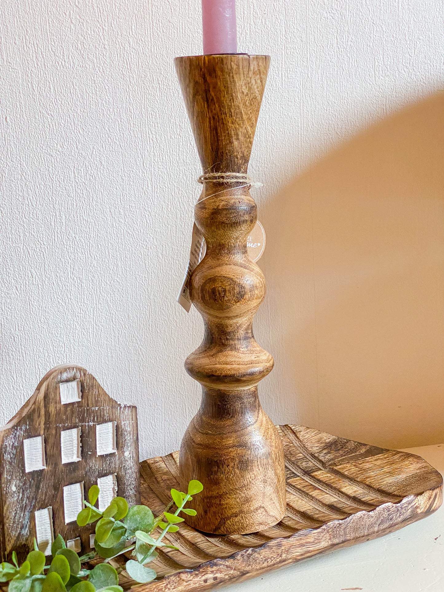 BOLTZE KERZENHALTER HOLZ