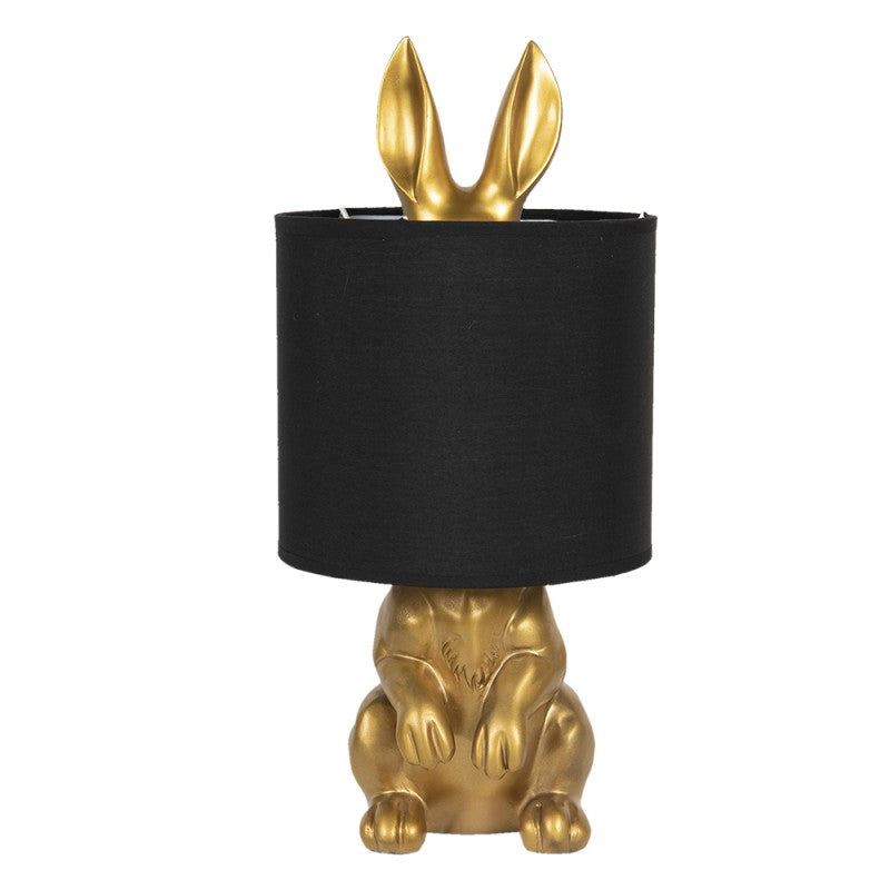 CLAYRE & EEF TISCHLAMPE HASE SCHWARZ