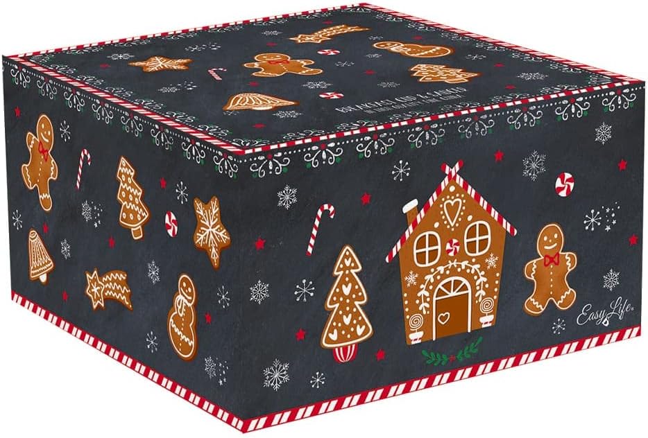 EASY LIFE TASSE MIT UNTERTASSE LEBKUCHENHAUS