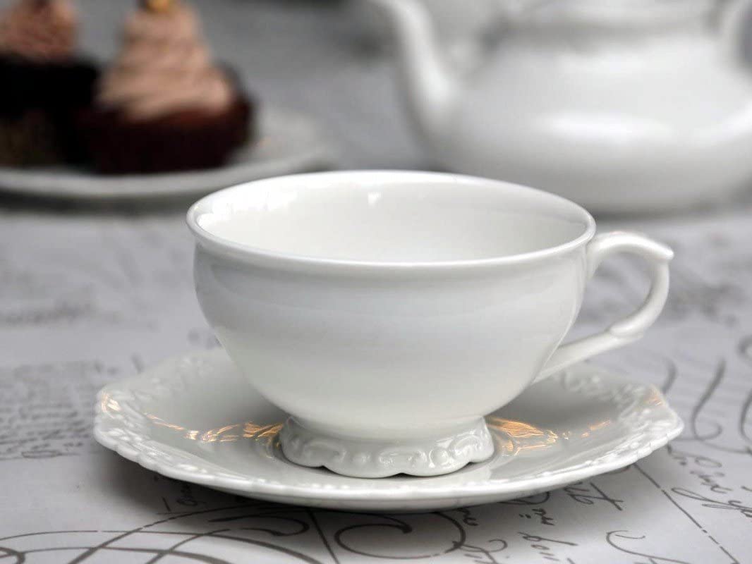 CHIC ANTIQUE PROVENCE TEETASSE & UNTERTASSE