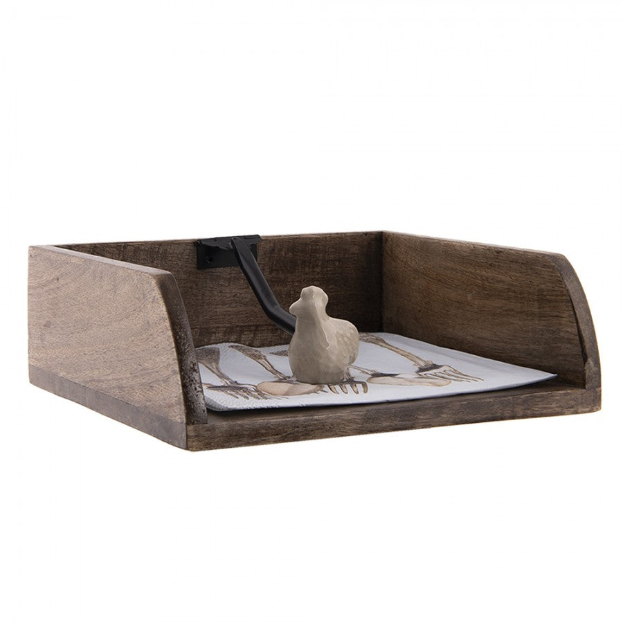 CLAYRE & EEF SERVIETTENHALTER BRAUN