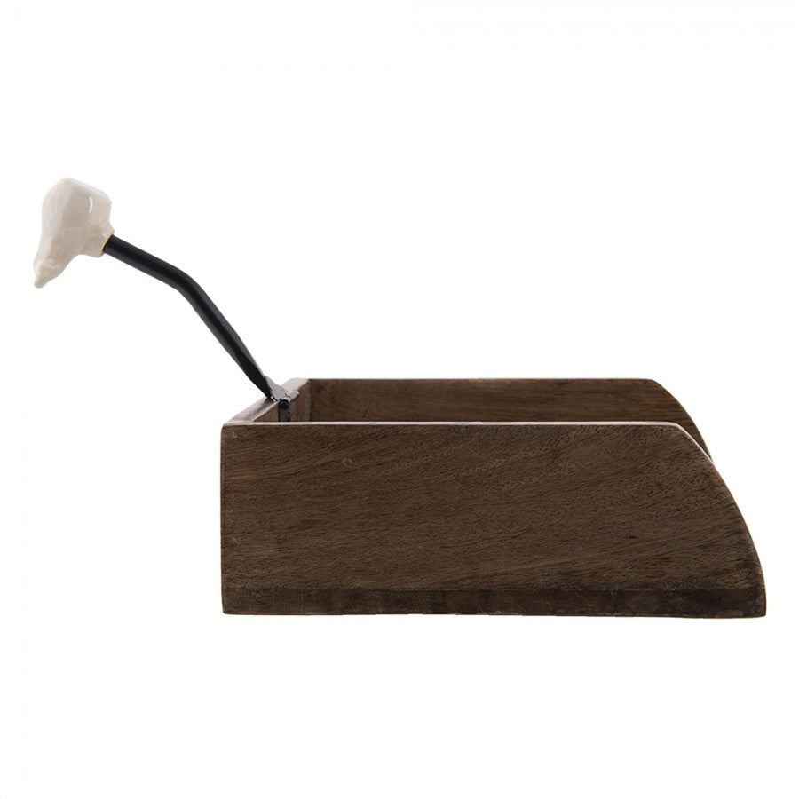 CLAYRE & EEF SERVIETTENHALTER BRAUN