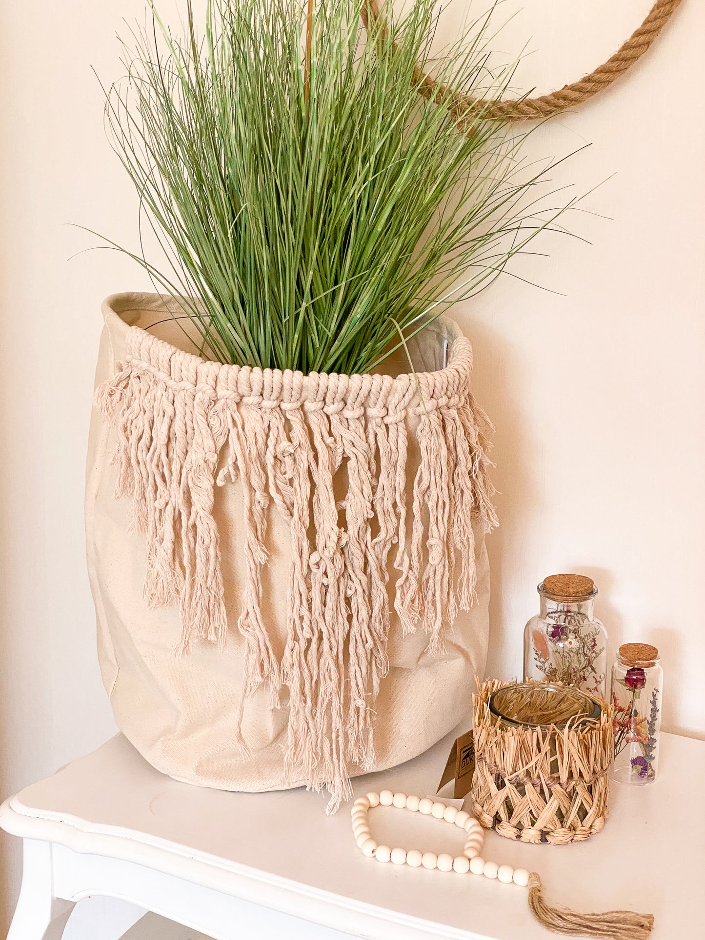 BOHO AUFBEWAHRUNGSKORB ÜBERTOPF