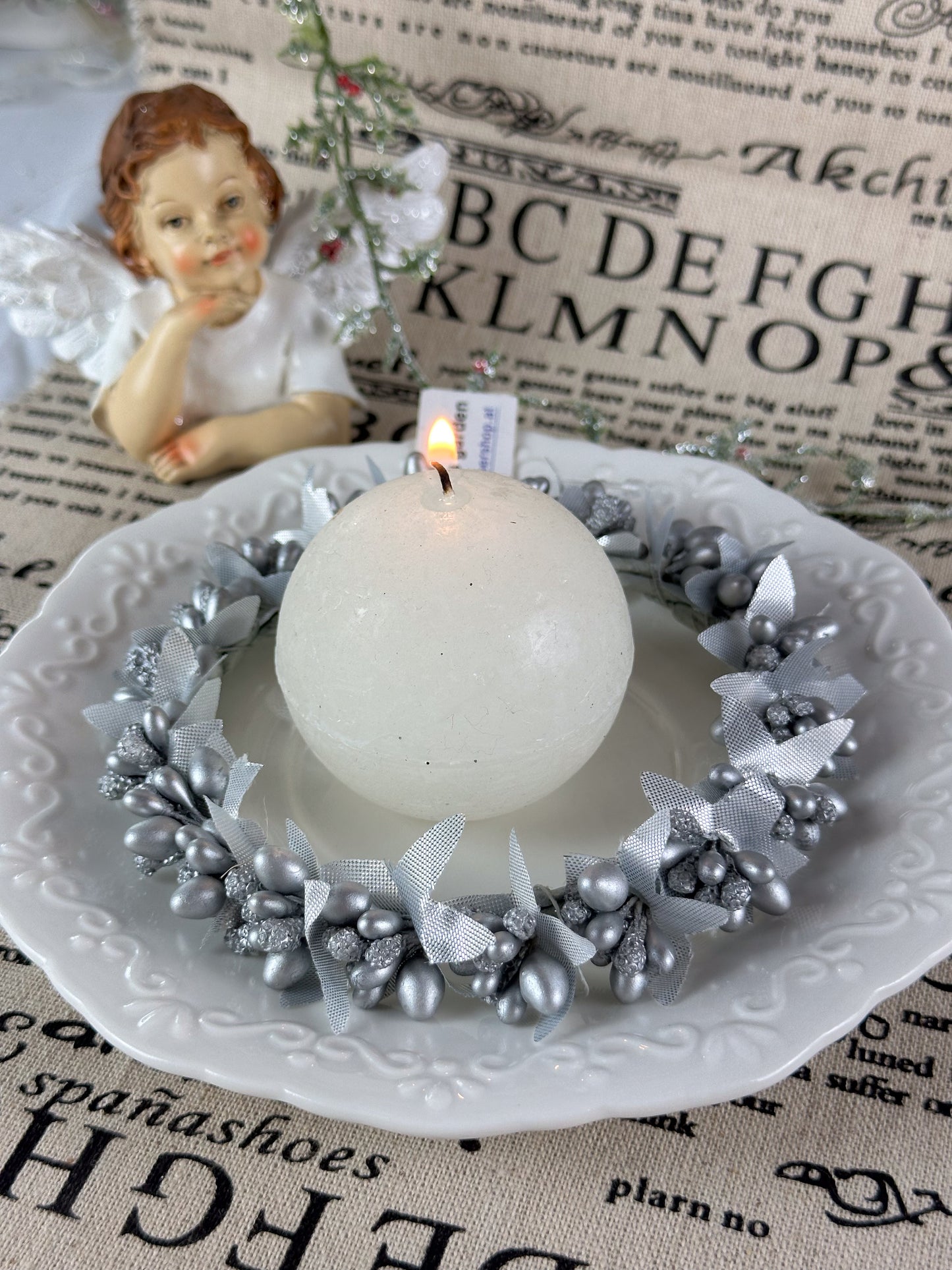 MINI KRANZ SILBER