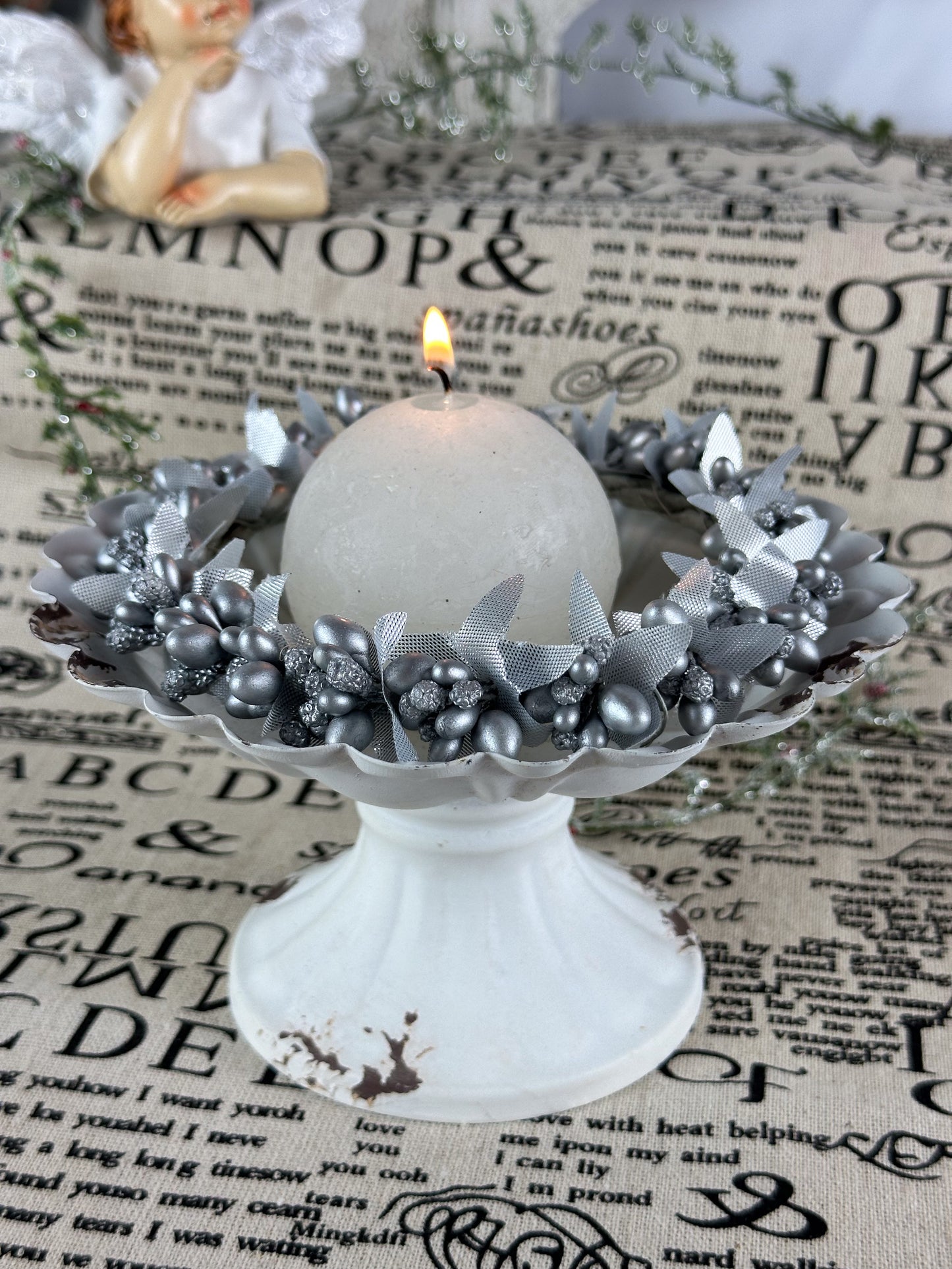 MINI KRANZ SILBER