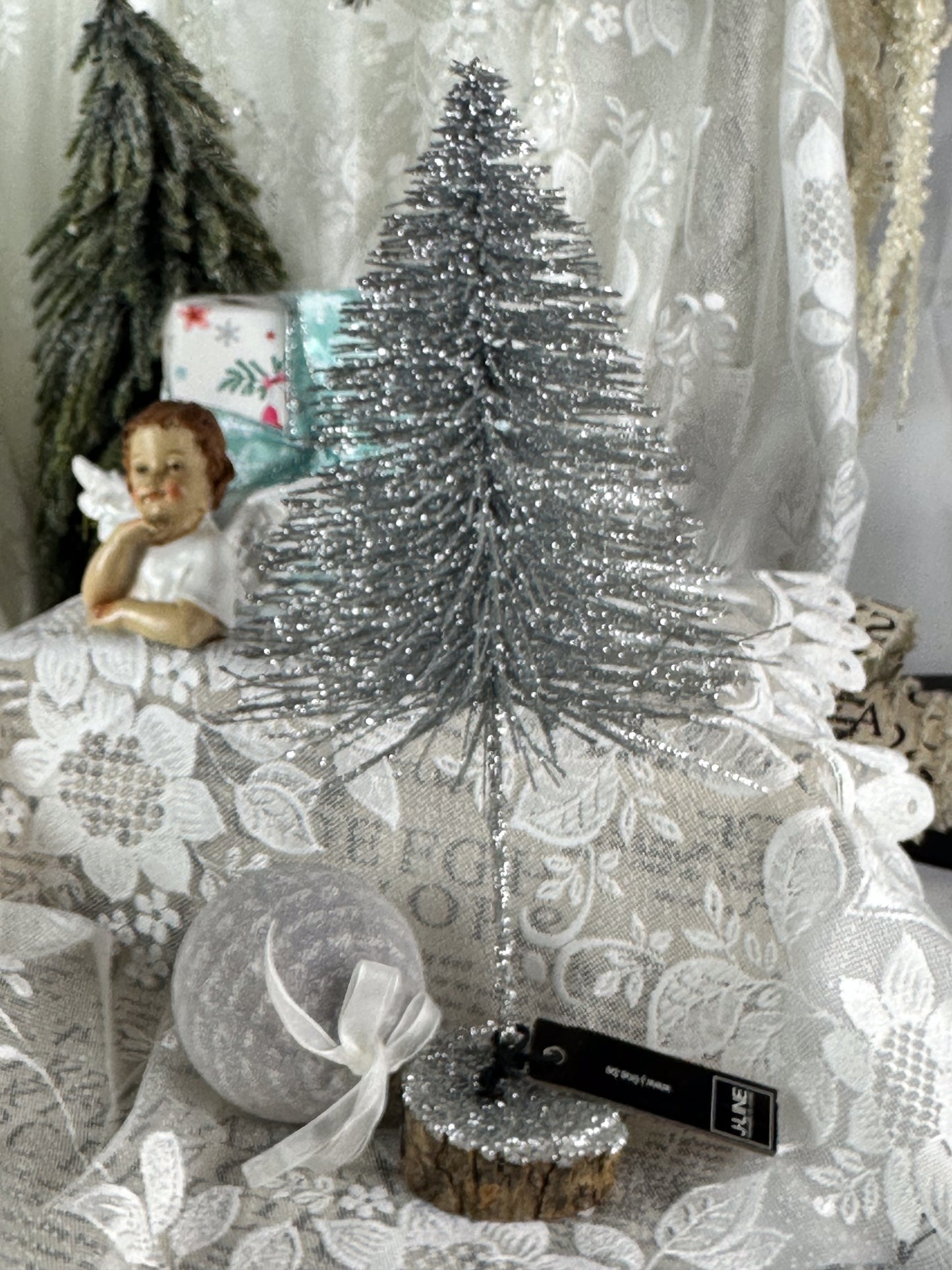 WEIHNACHTSBAUM SILBER