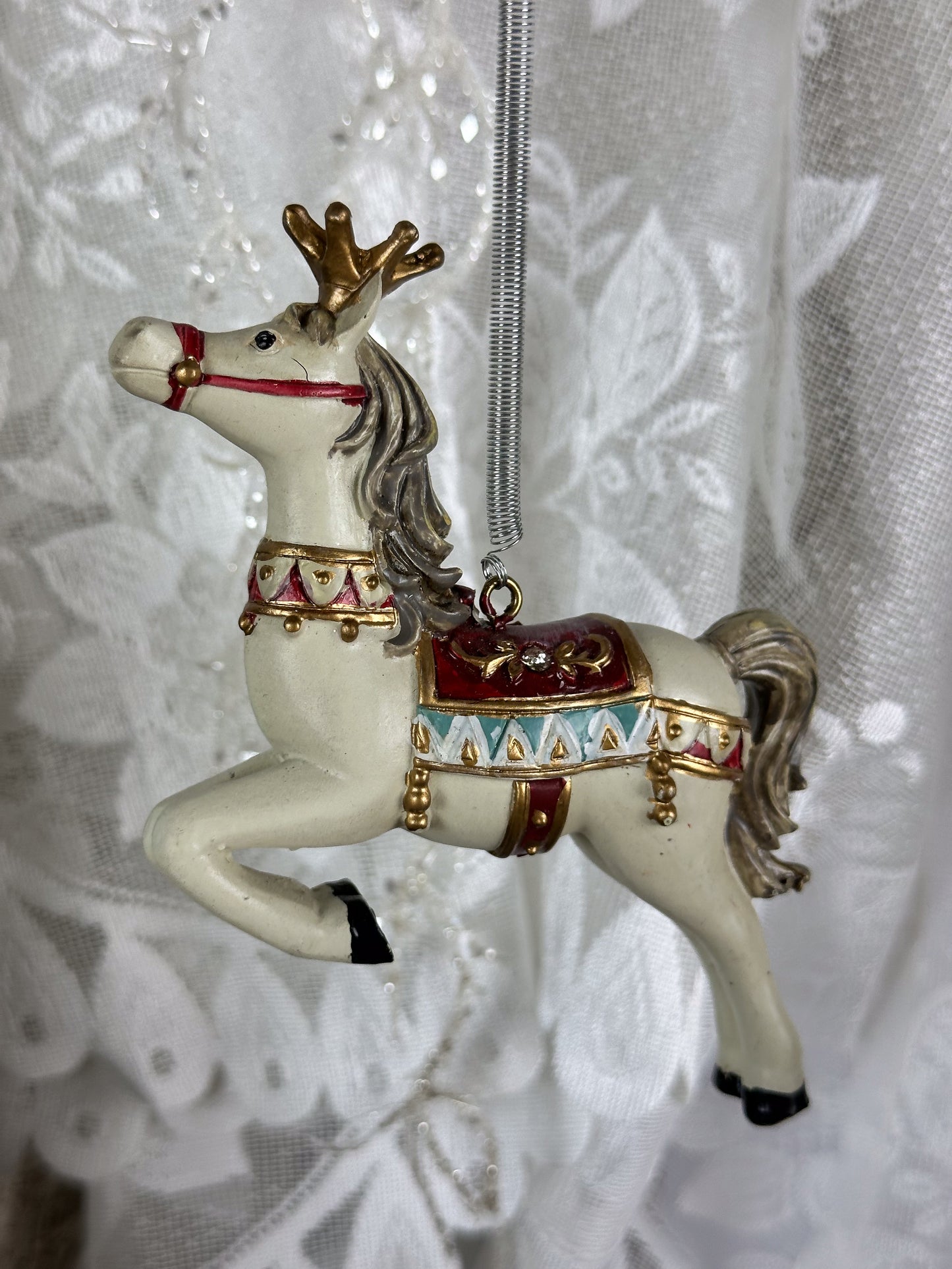 BAUMHÄNGER NOSTALGIE PFERD