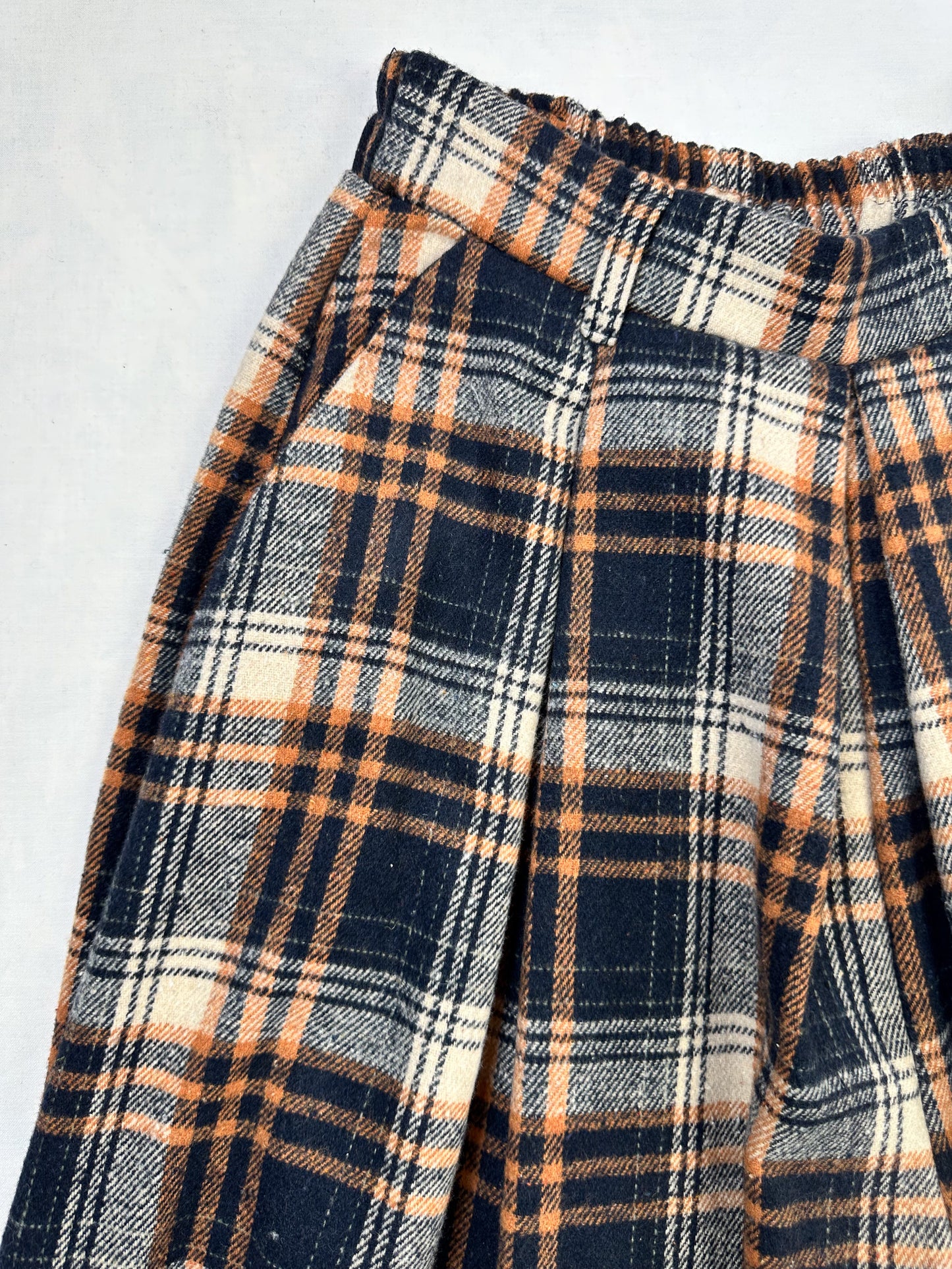 NAIIF WEITE HOSE KAROS BLAU ORANGE