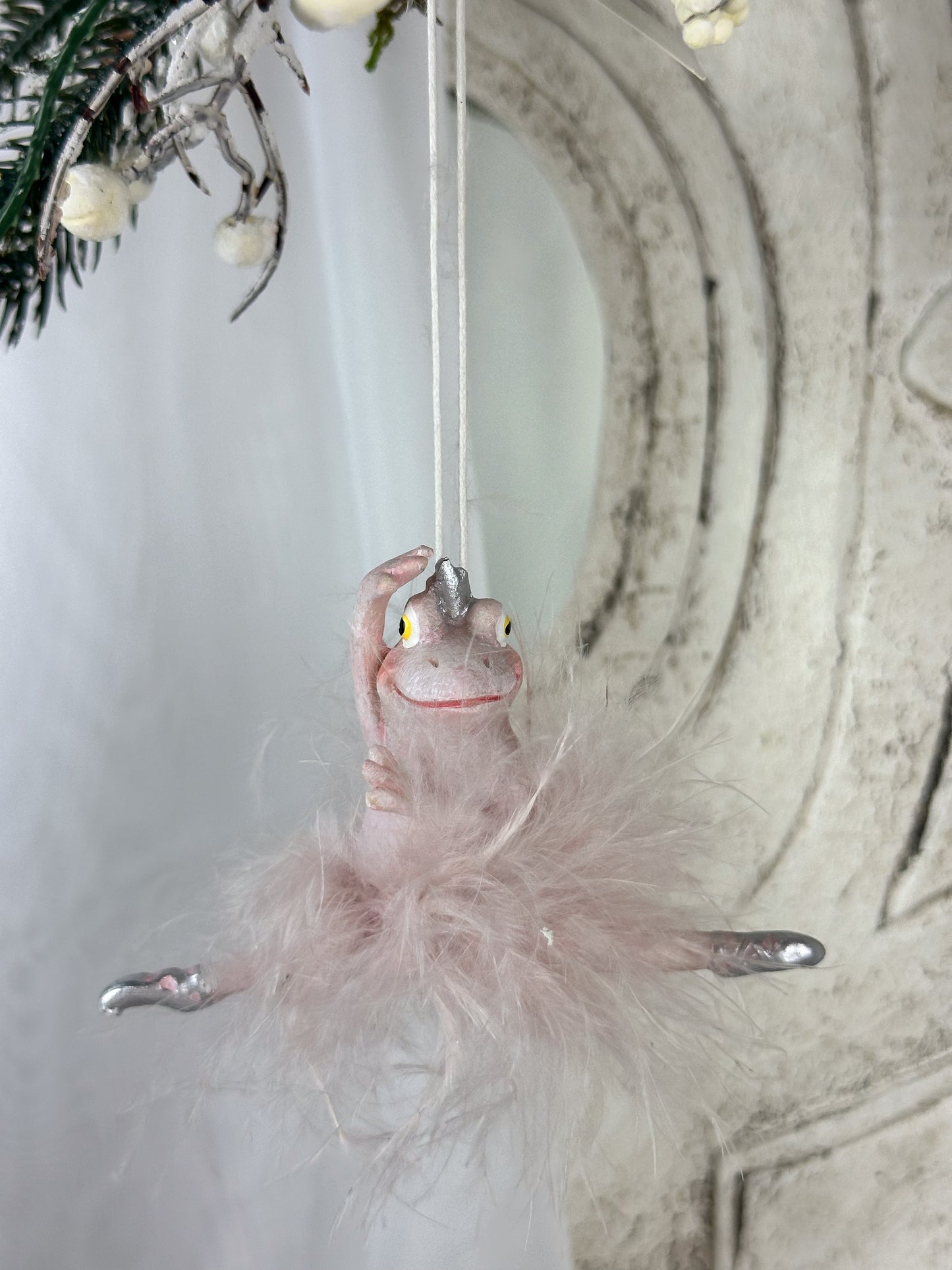 BAUMSCHMUCK BALLERINA FROSCH SPAGAT