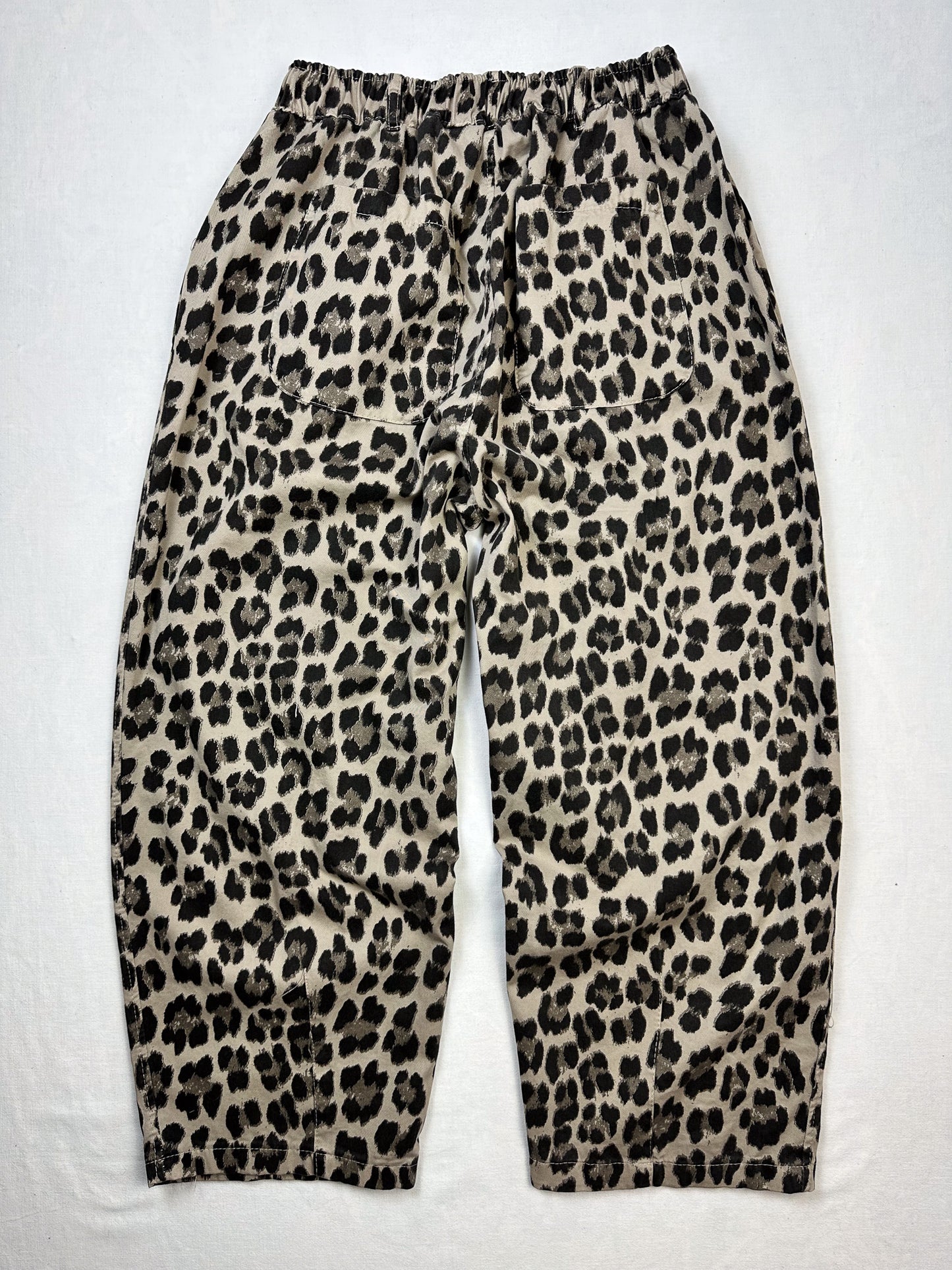 BARREL HOSE LEOPARDEN MUSTER