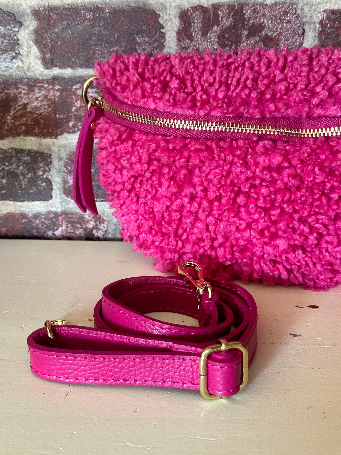 TEDDYFELL BAUCHTASCHE MEDIUM PINK