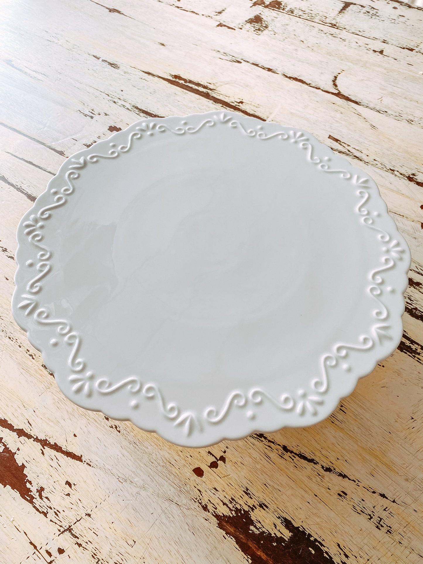 CHIC ANTIQUE PROVENCE TORTENPLATTE