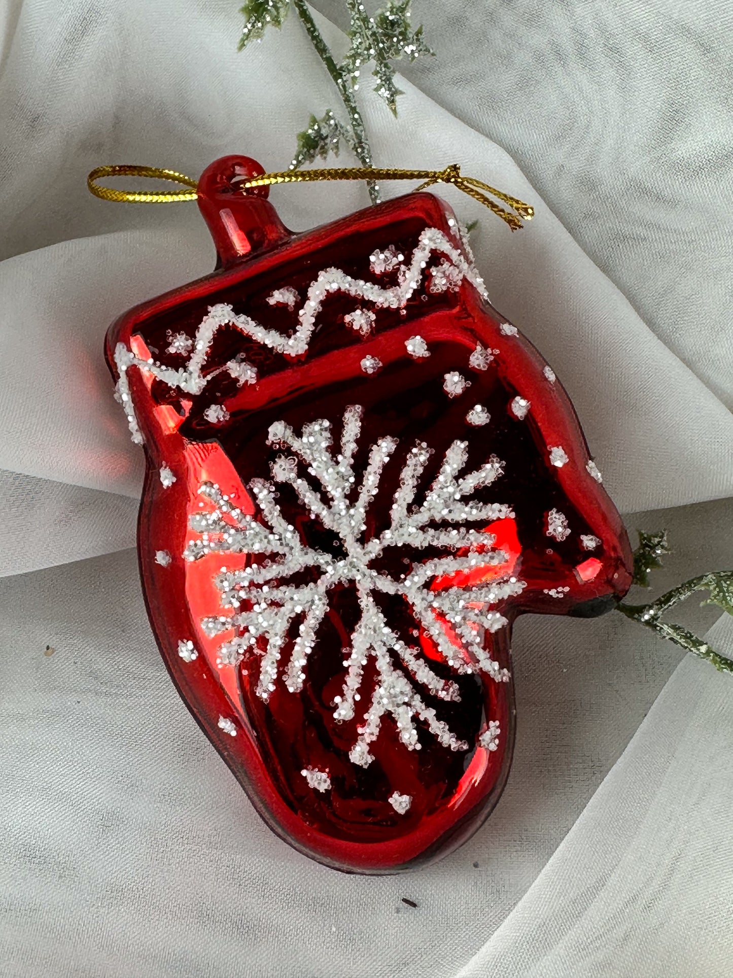 BAUMKUGEL HANDSCHUH ROT