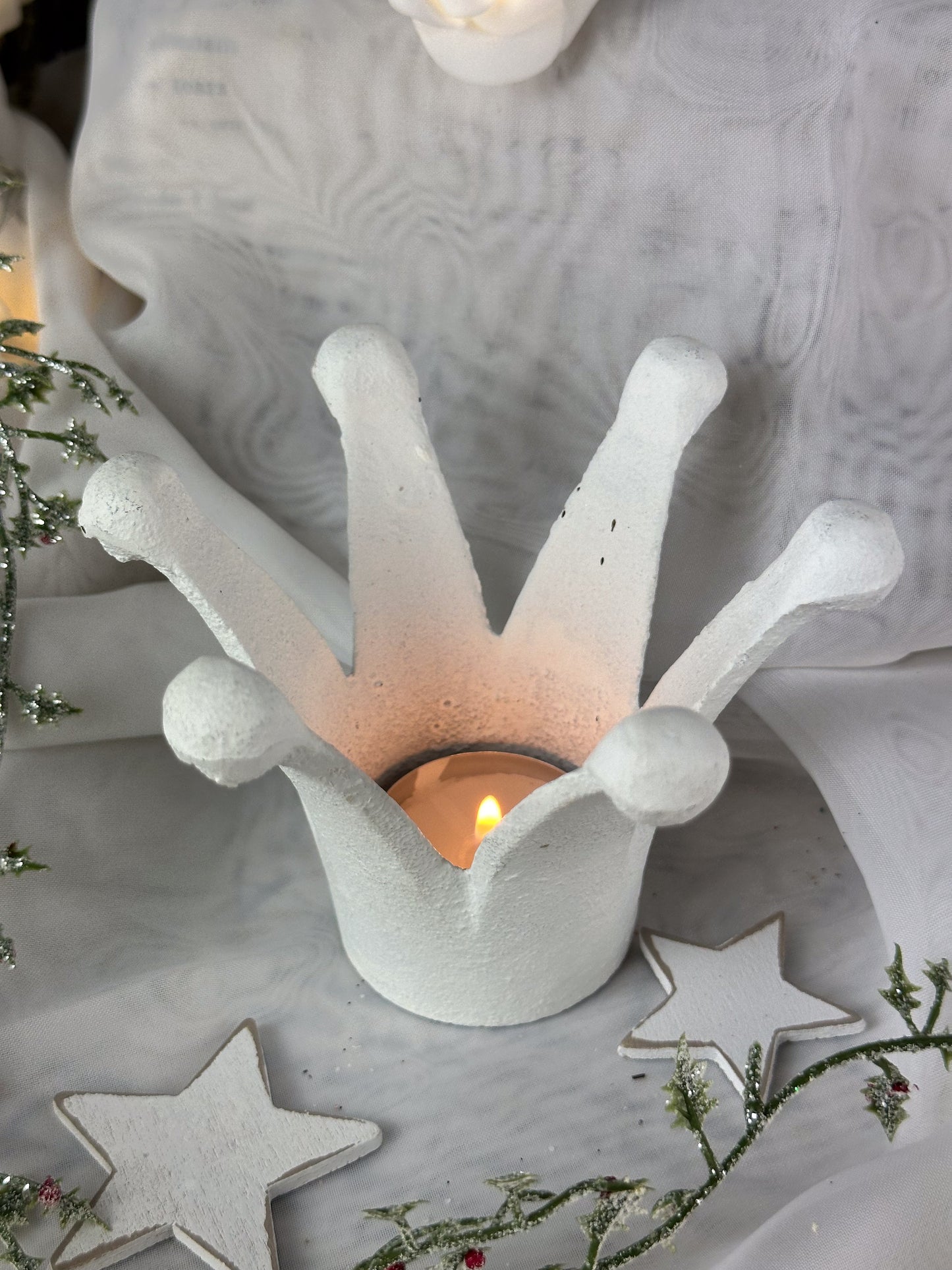 TEELICHTHALTER KRONE