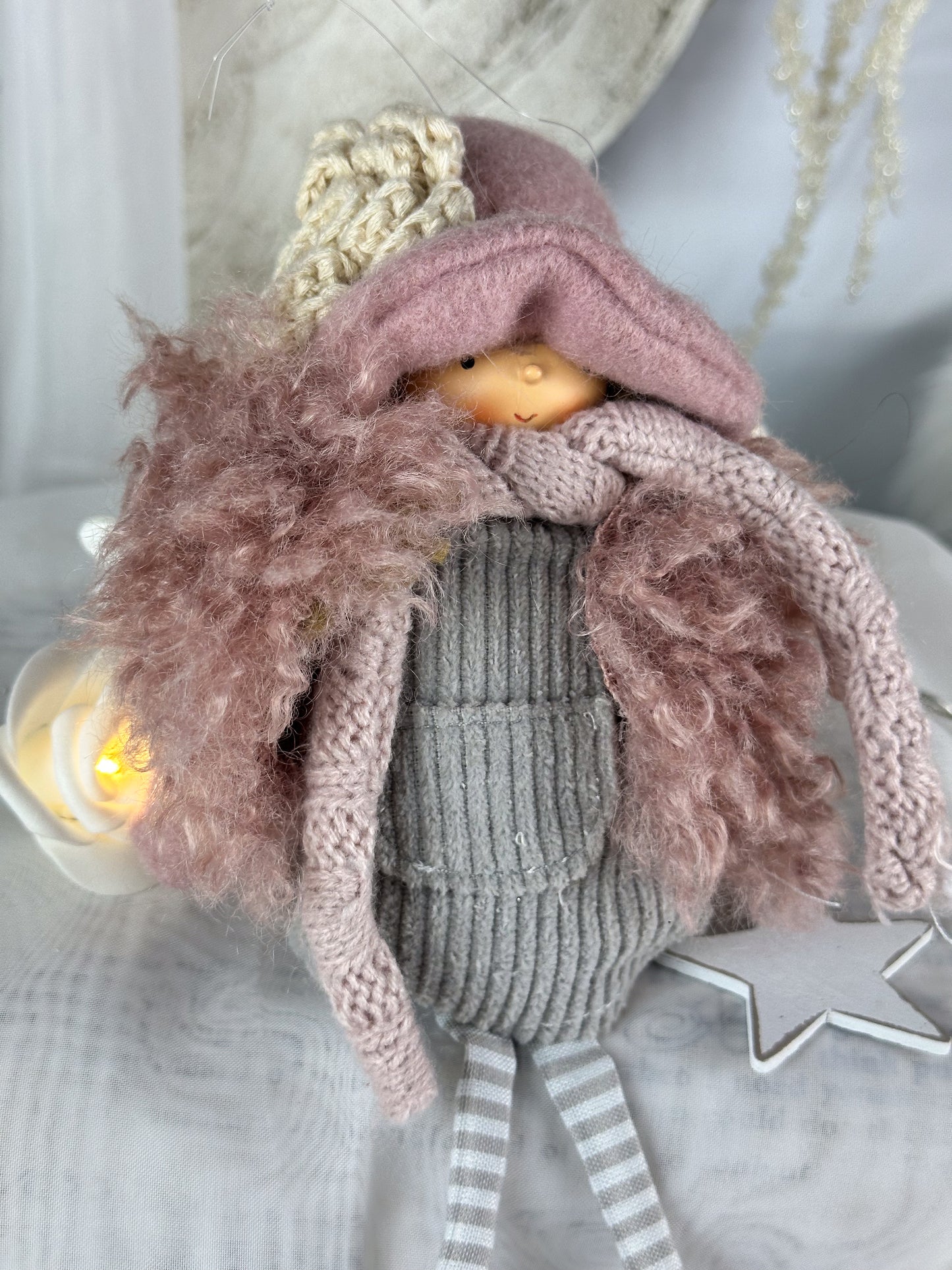 WINTERMÄDCHEN PUPPE HÄNGER