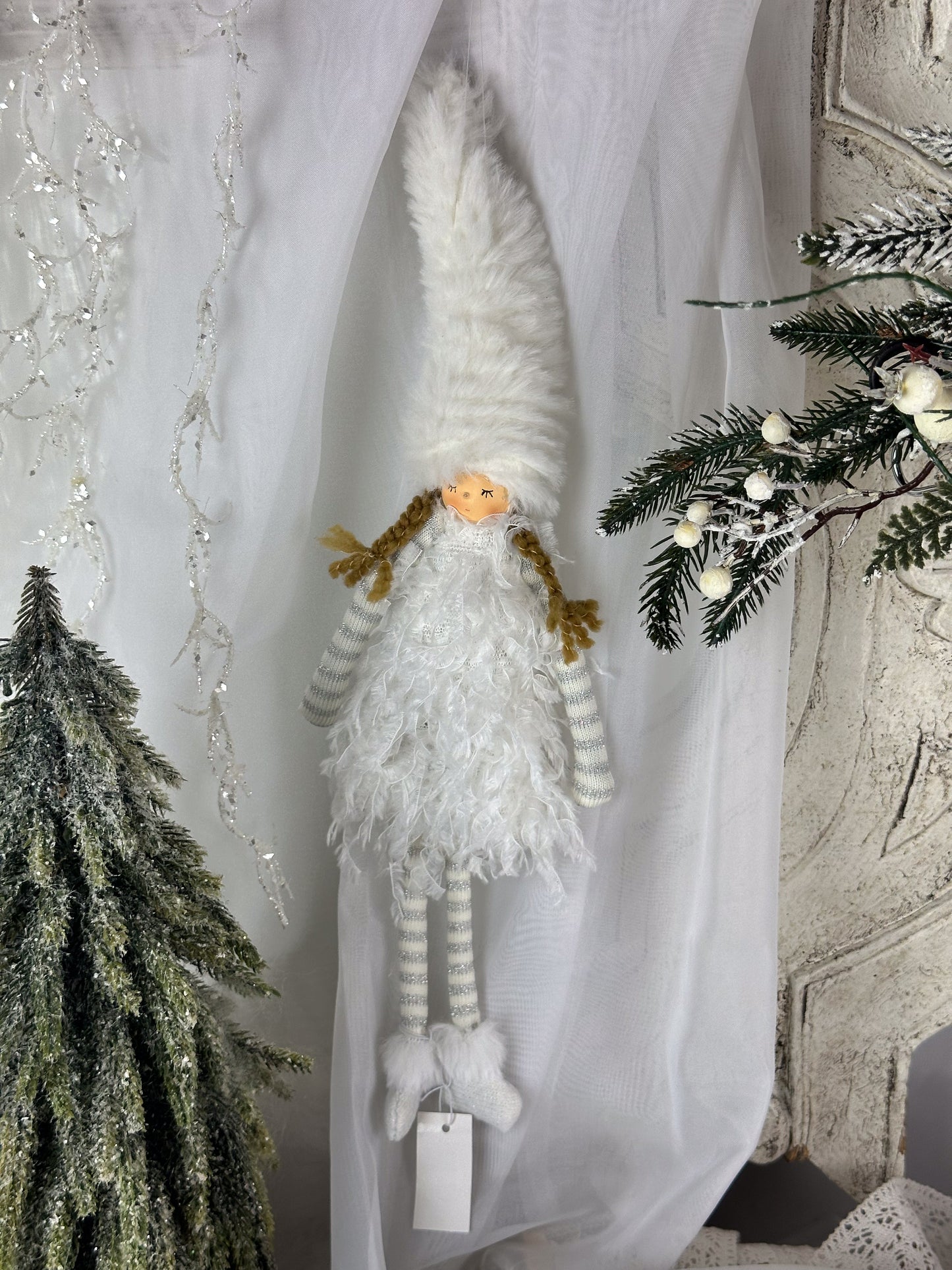 HÄNGER WINTERMÄDCHEN PUPPE