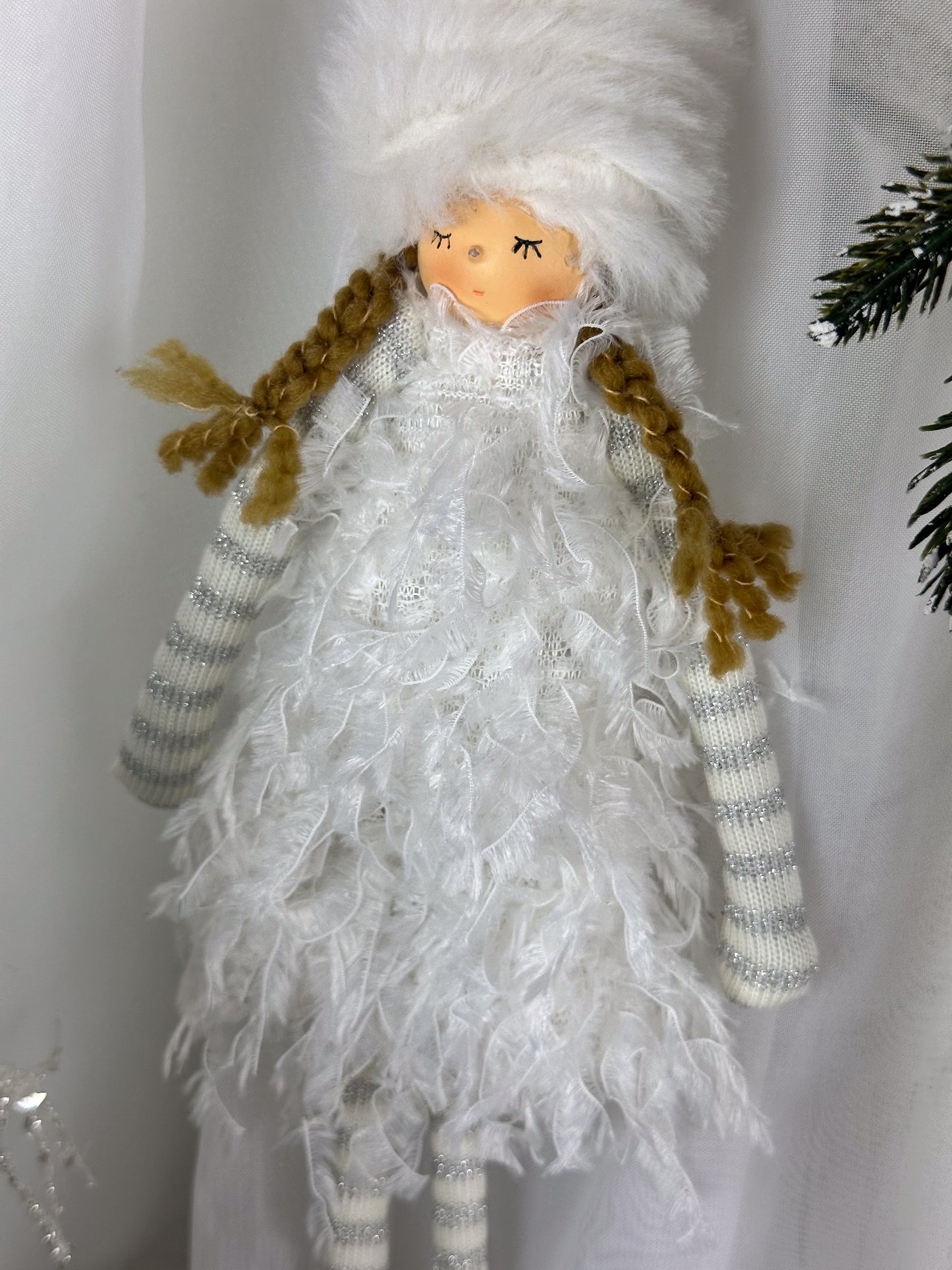 HÄNGER WINTERMÄDCHEN PUPPE