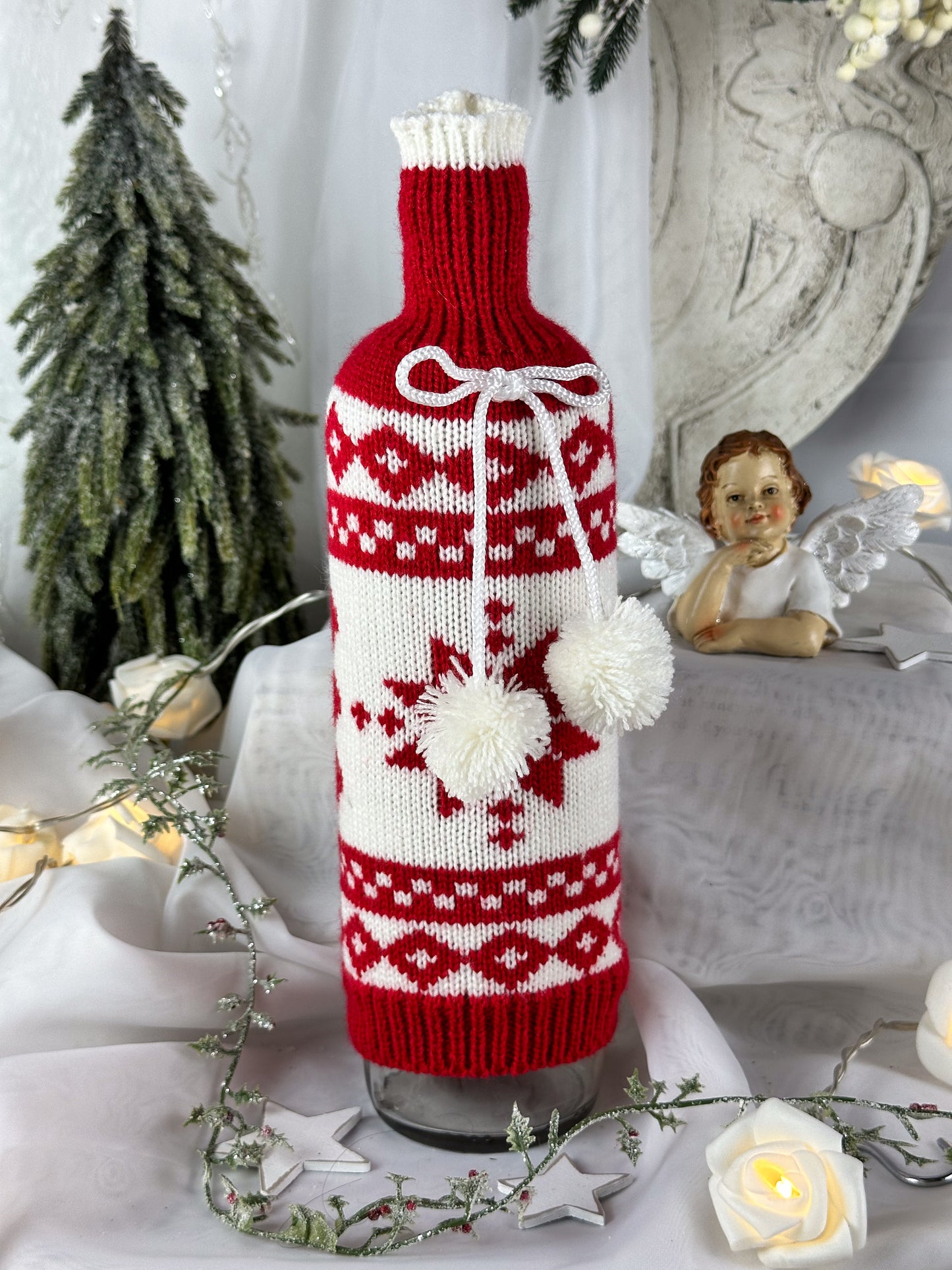 FLASCHENMANTEL NORWEGER MUSTER