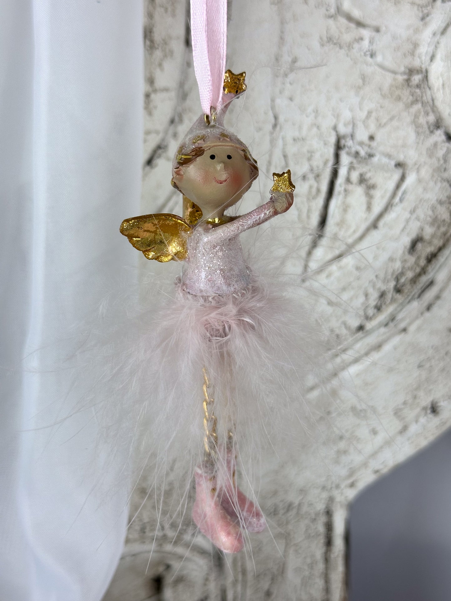 BAUMSCHMUCK ENGELCHEN ROSA