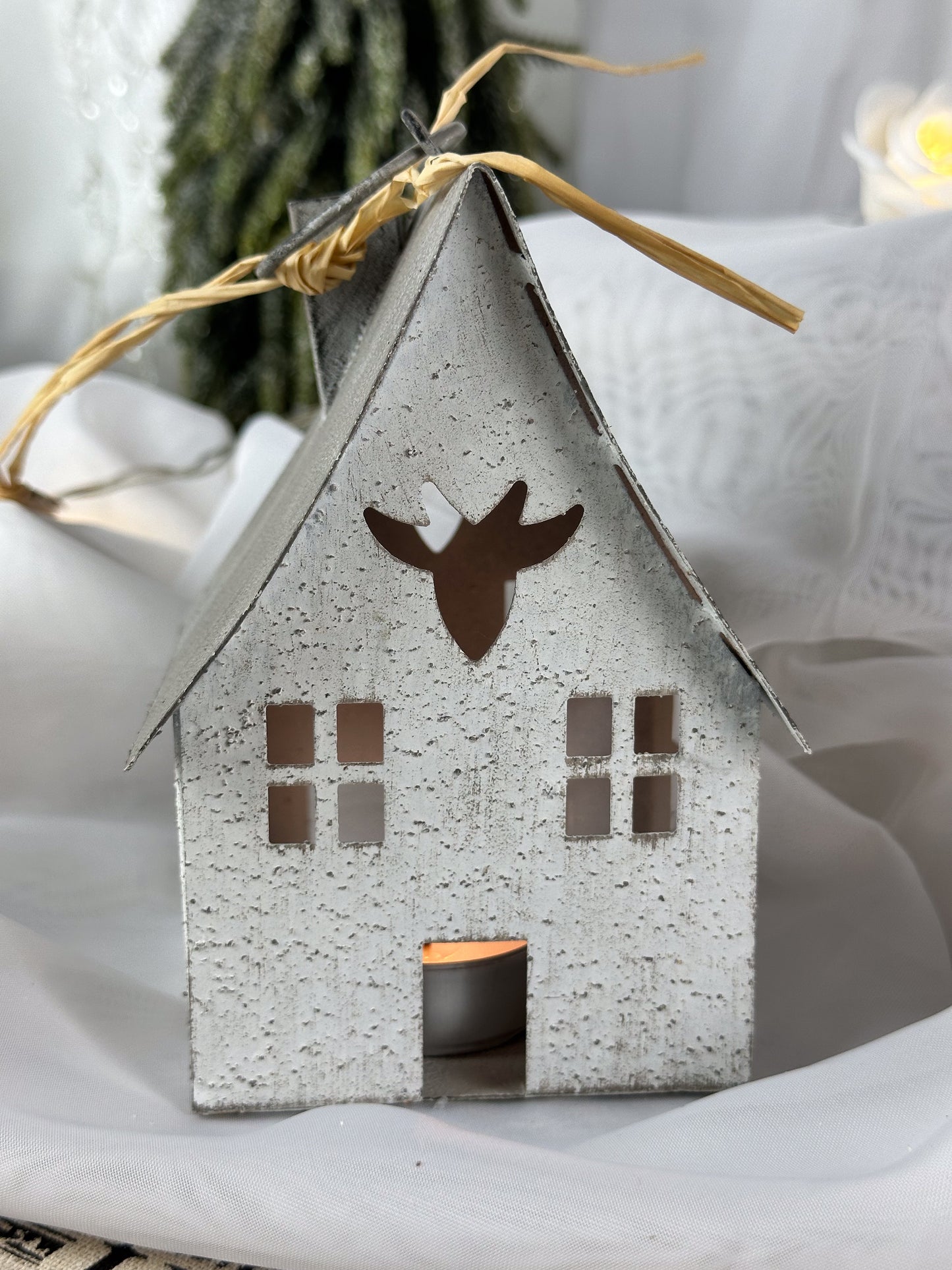 HÄNGE TEELICHTHALTER HAUS