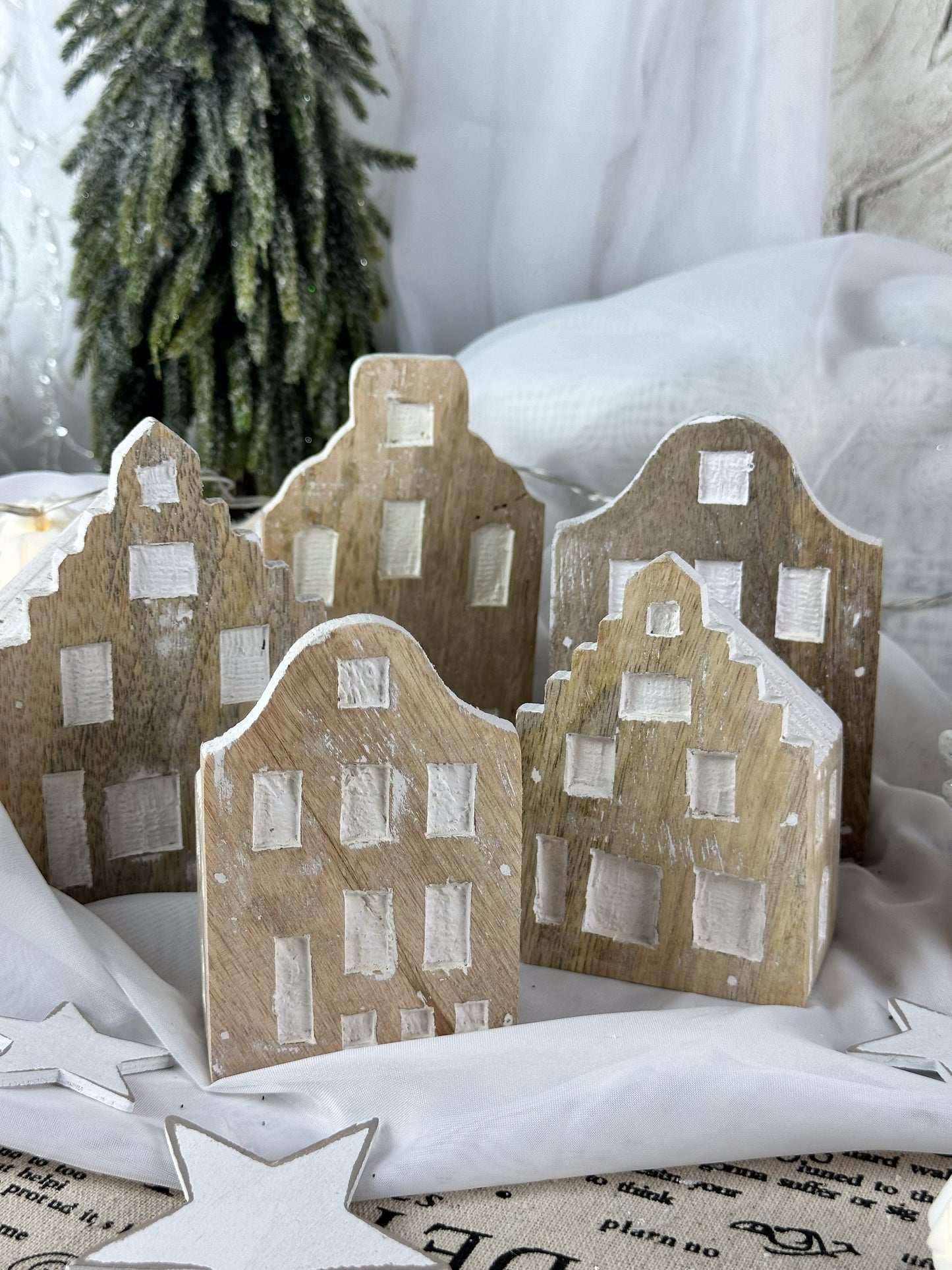 AMSTERDAMER HAUS AUS HOLZ KLEIN VER. 2