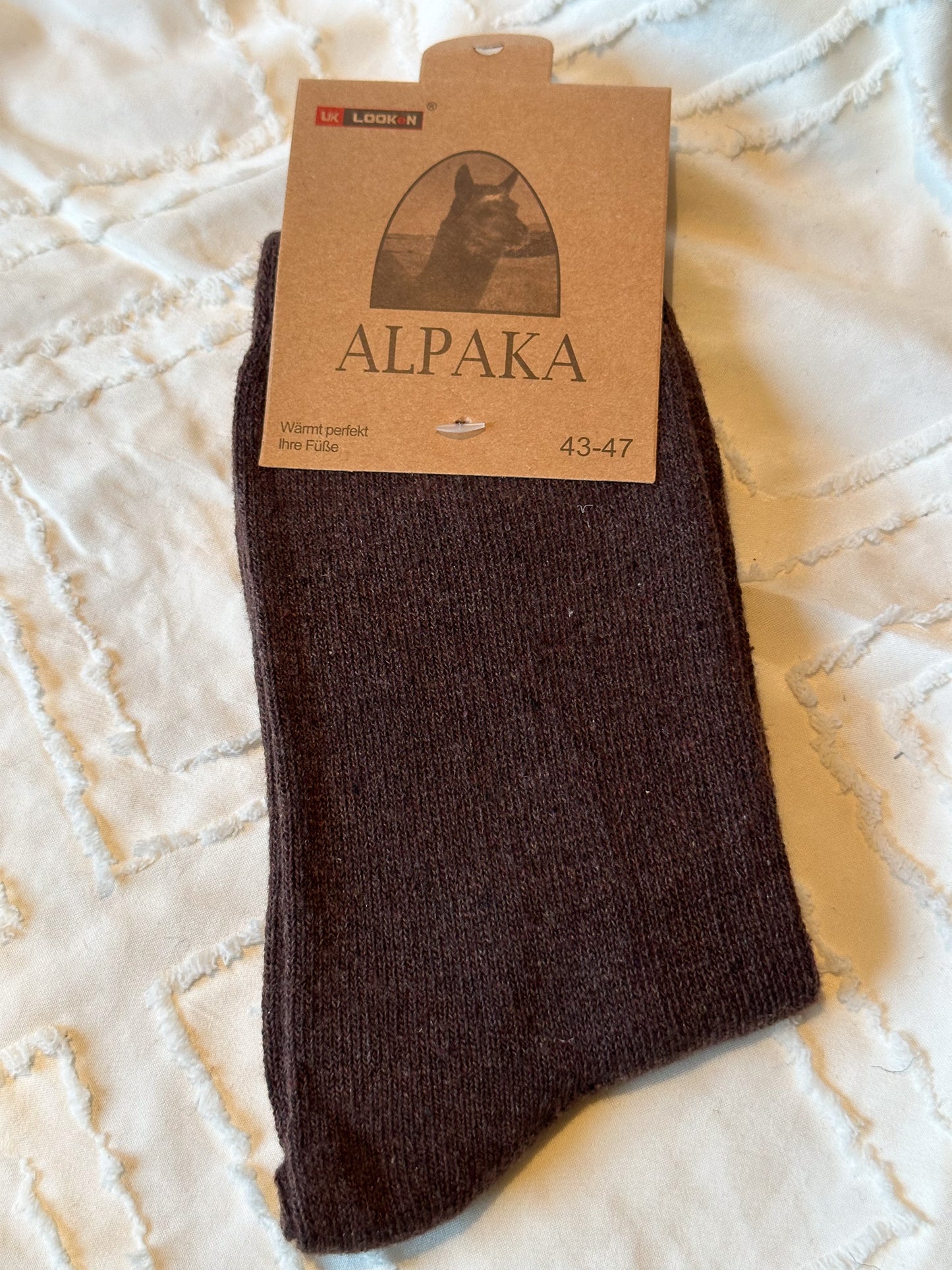 ALPAKA SOCKEN dünn Damen & Herren