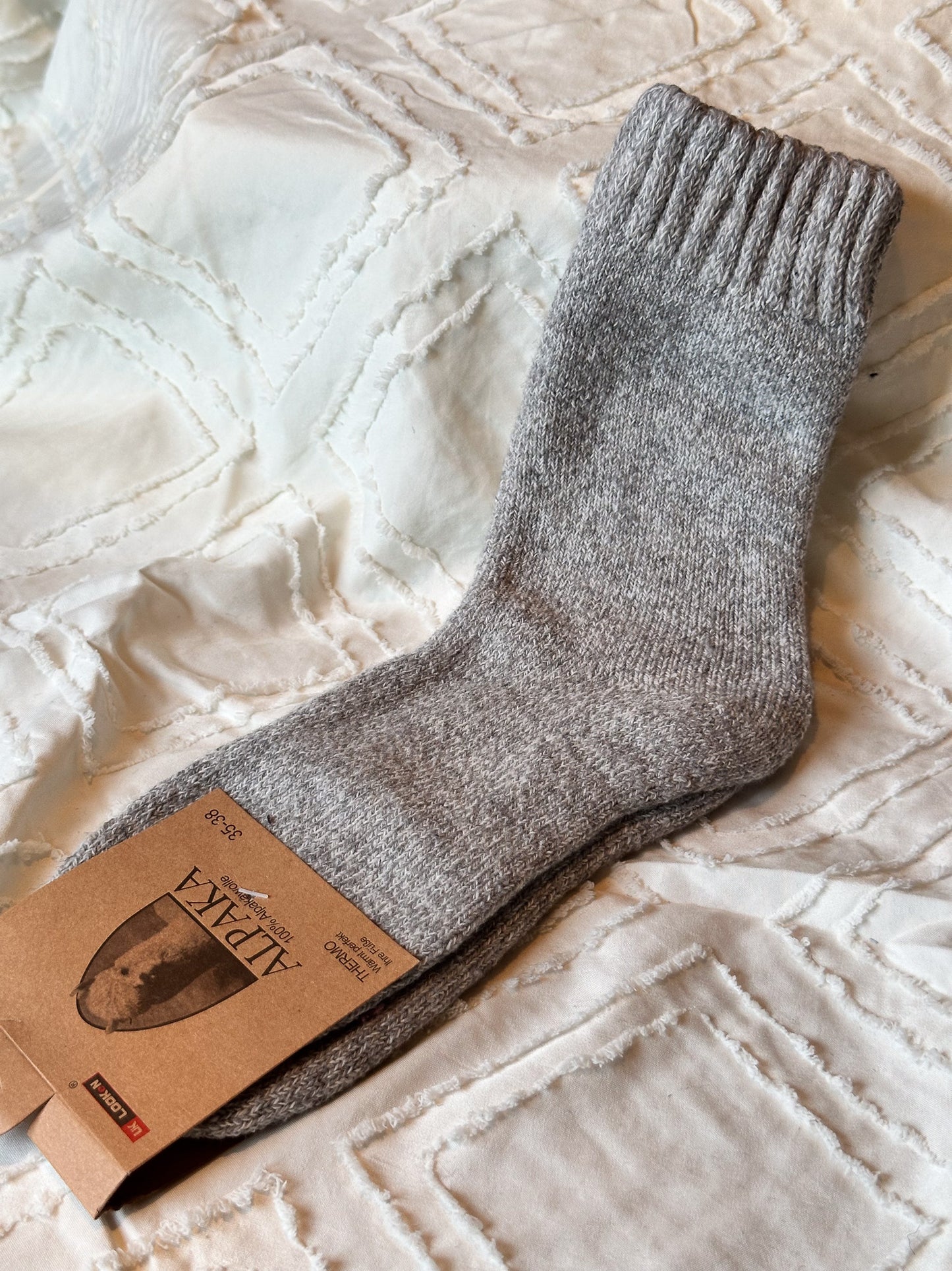 ALPAKA Socken dick Uni Damen & Herren