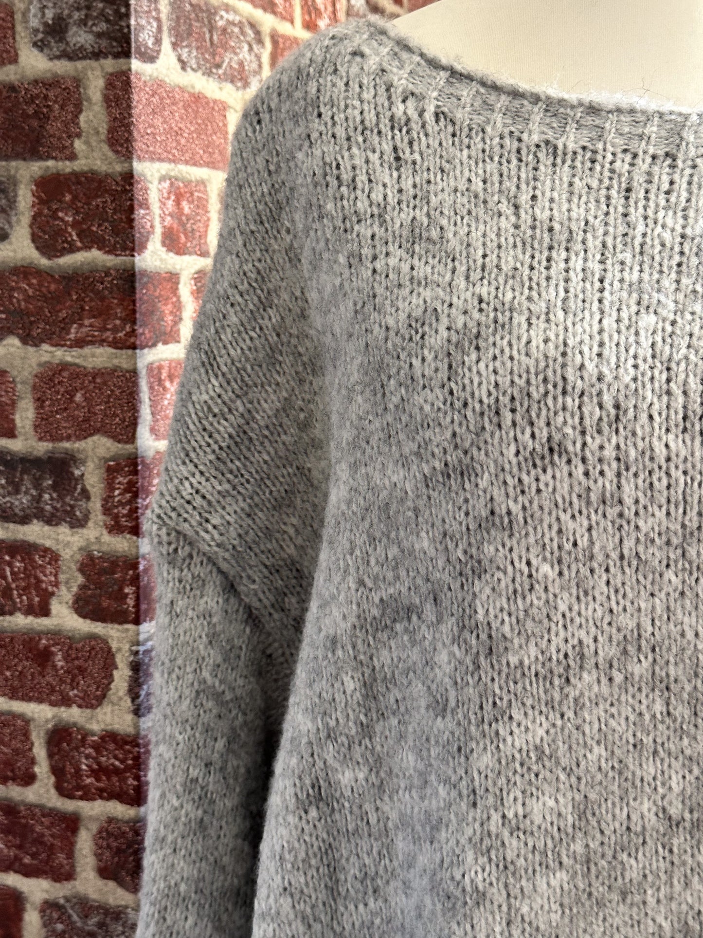 STRICKKLEID / LONPULLOVER JADEN GRAU