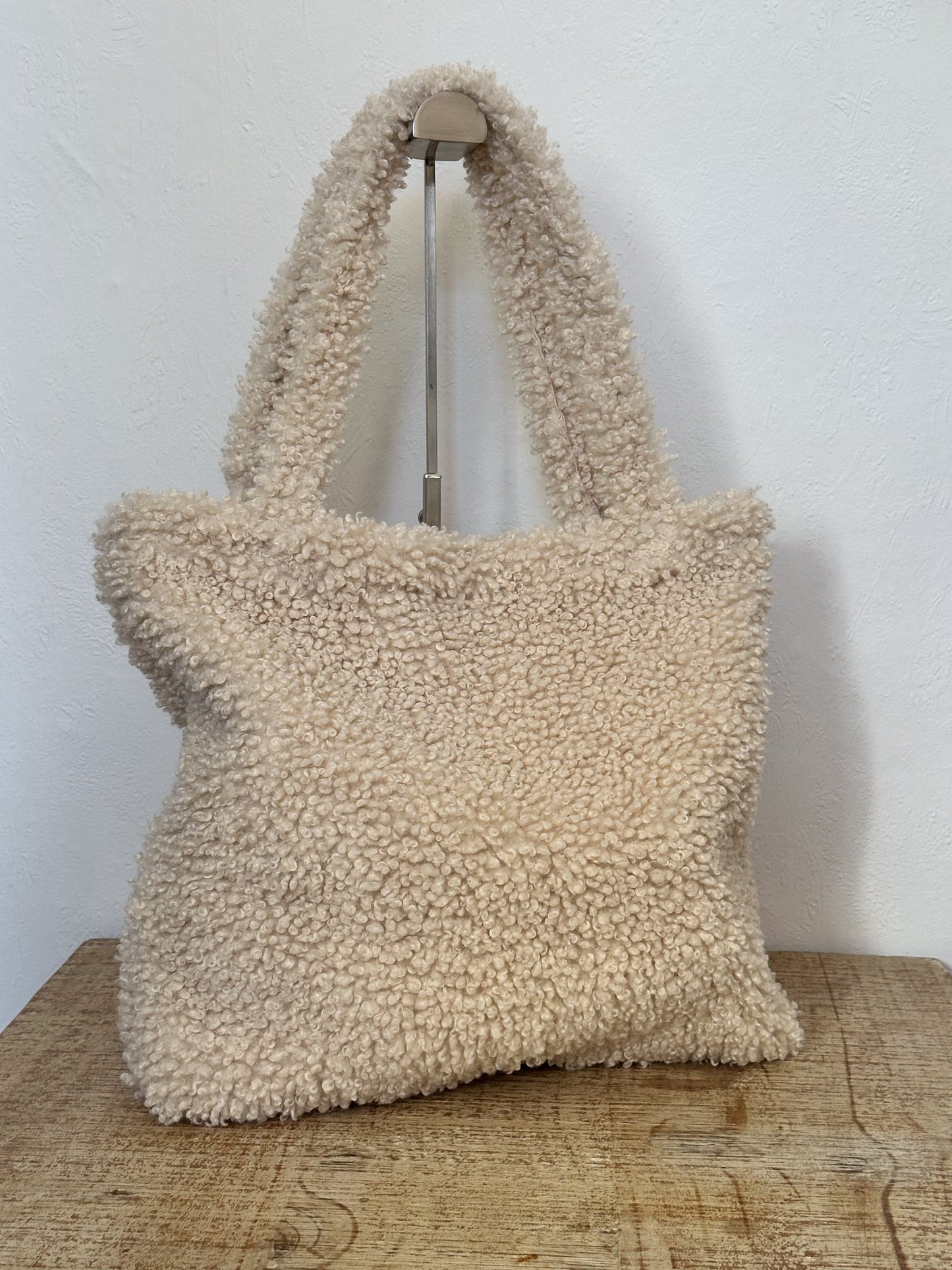 VERA PELLE TEDDYFELL SHOPPER S