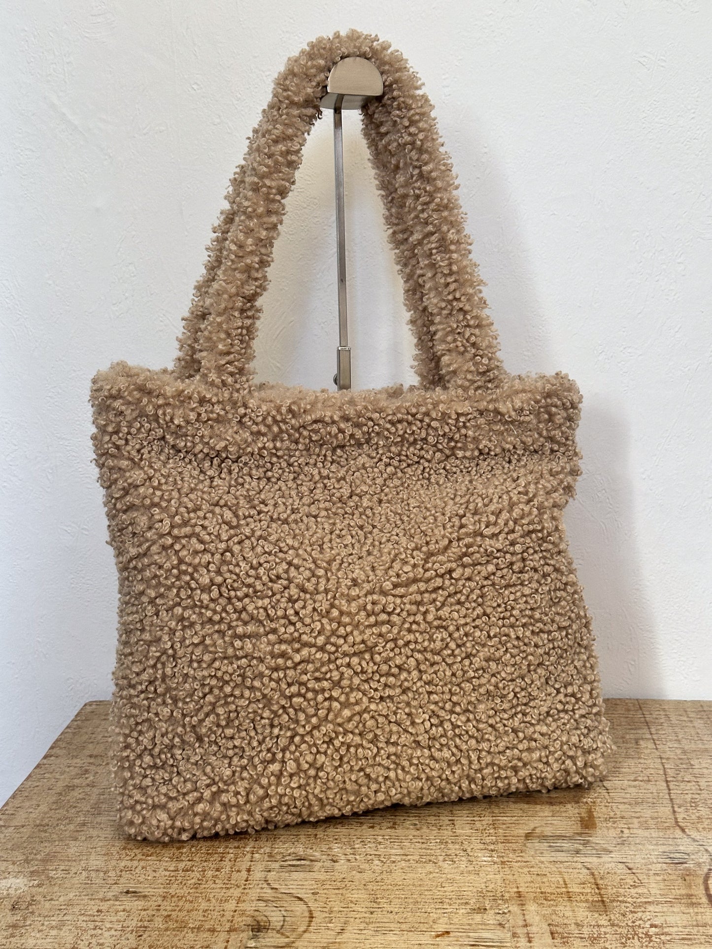 VERA PELLE TEDDYFELL SHOPPER S