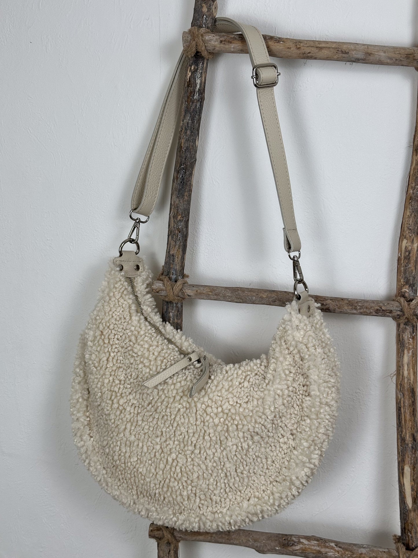 TEDDYFELL TASCHE HALBMOND BEIGE