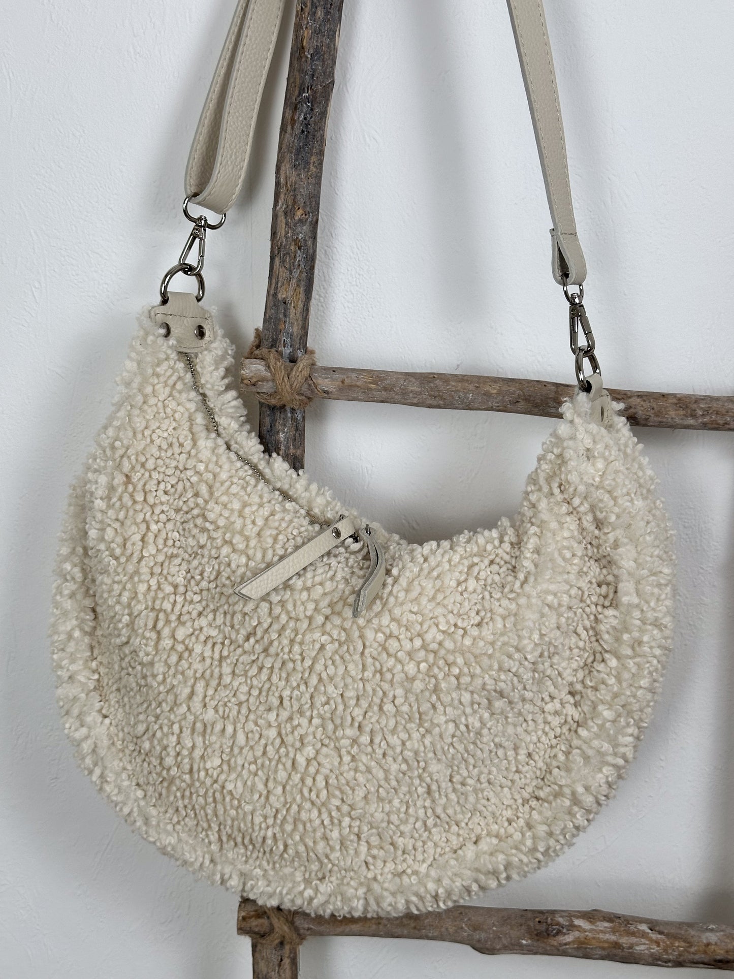 TEDDYFELL TASCHE HALBMOND BEIGE