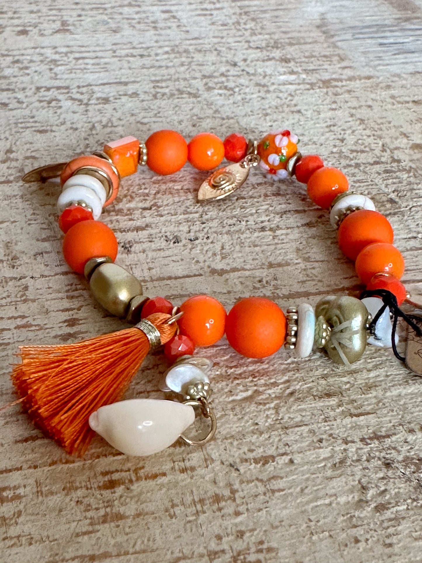 BOHO ARMBAND ORANGE