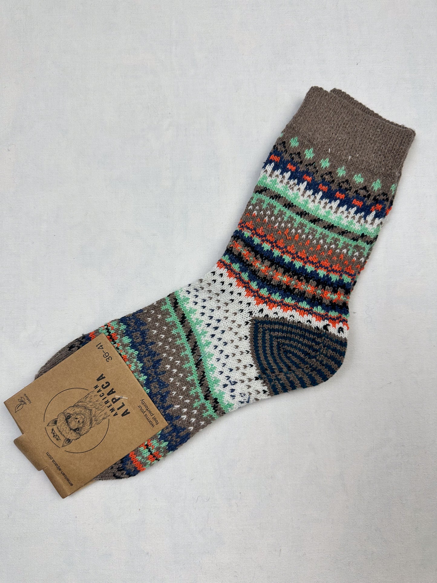 ALPAKA SOCKEN BUNT DAMEN