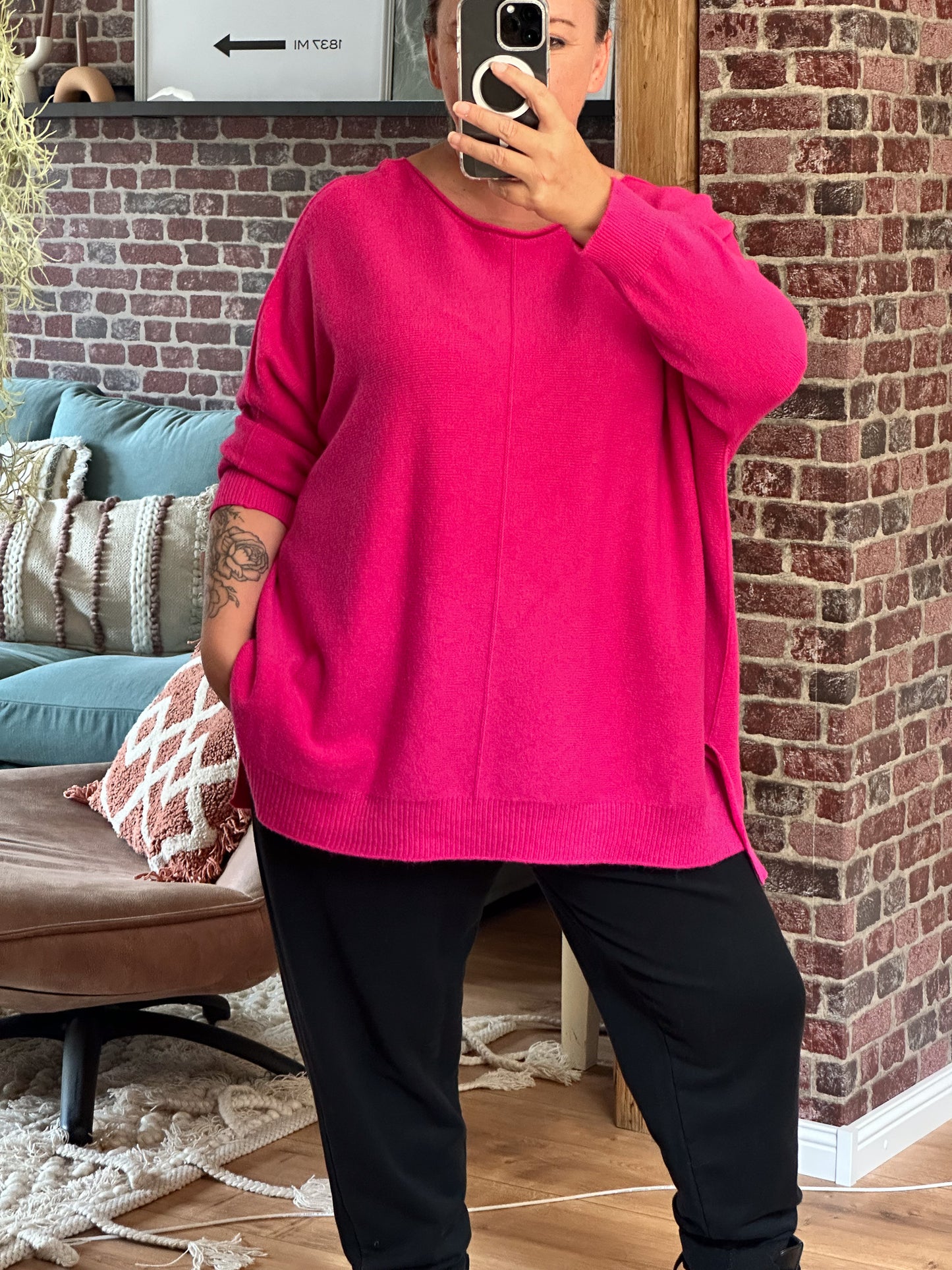 OVERSIZE KASTENSCHNITT PULLOVER JUDITH