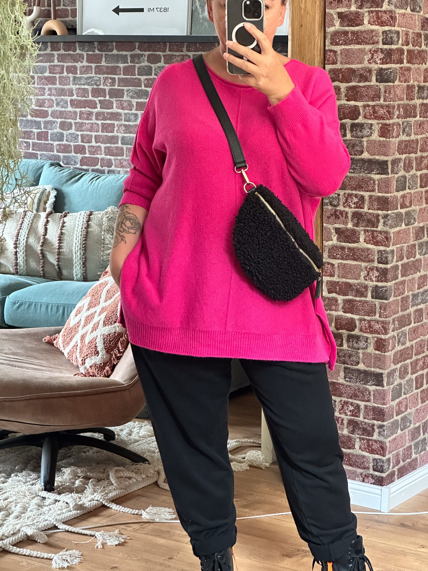 OVERSIZE KASTENSCHNITT PULLOVER JUDITH