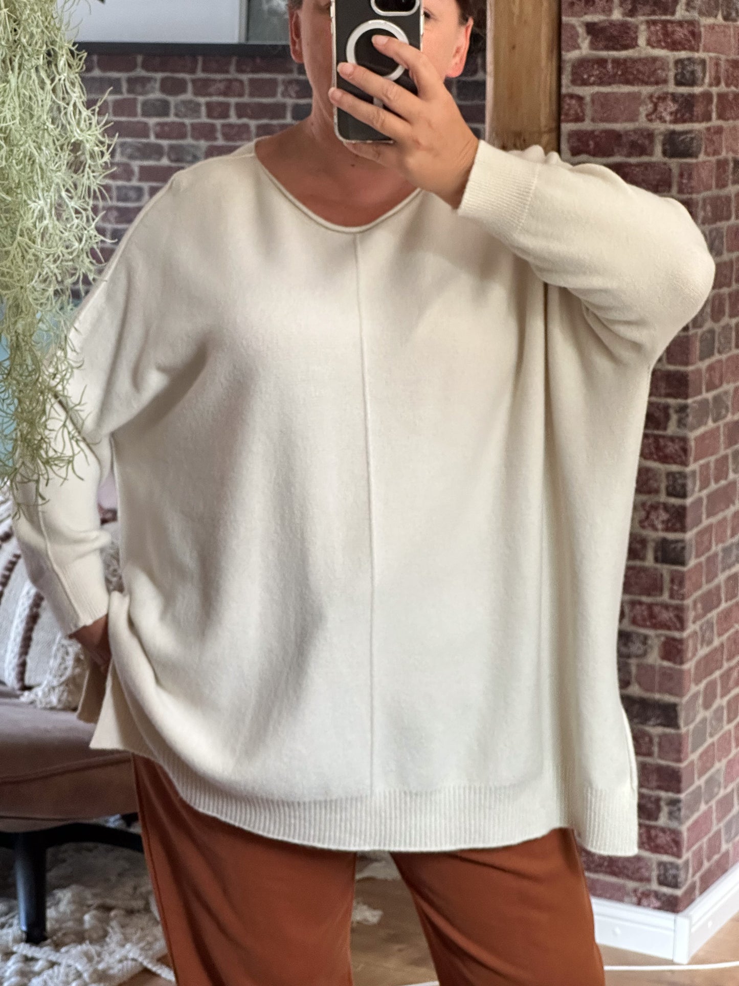 OVERSIZE KASTENSCHNITT PULLOVER JUDITH
