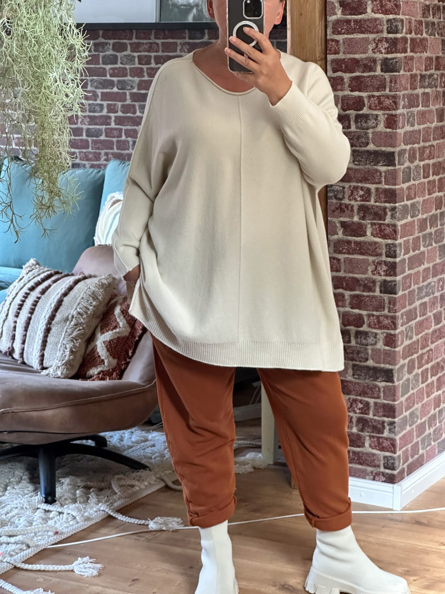 OVERSIZE KASTENSCHNITT PULLOVER JUDITH