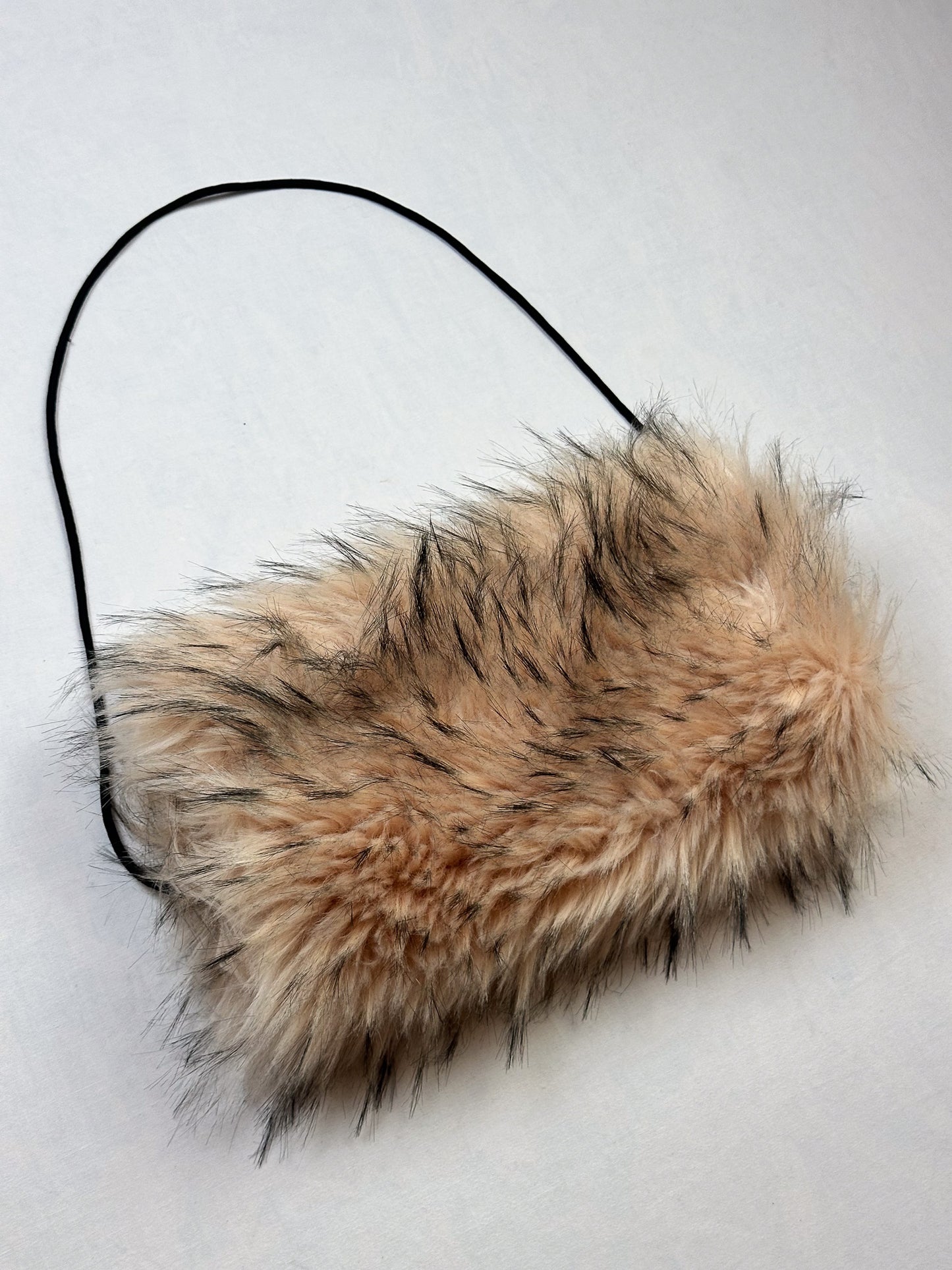 MUFF / HÄNDEWÄRMER KUNSTEFELL BEIGE