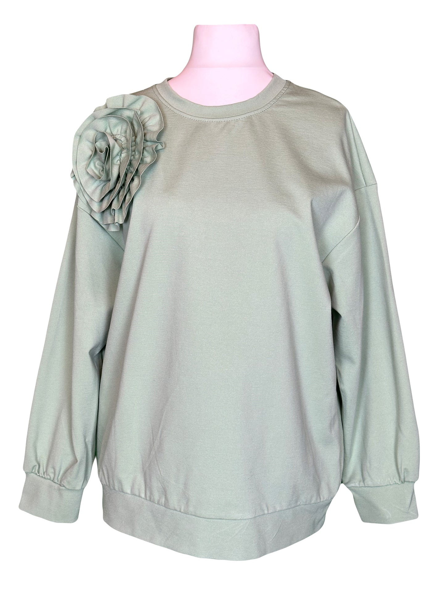 SWEATSHIRT FIORE MINT