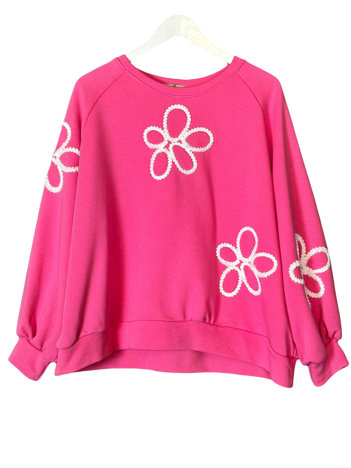 OVERSIZE SWEATSHIRT VALESKA PINK