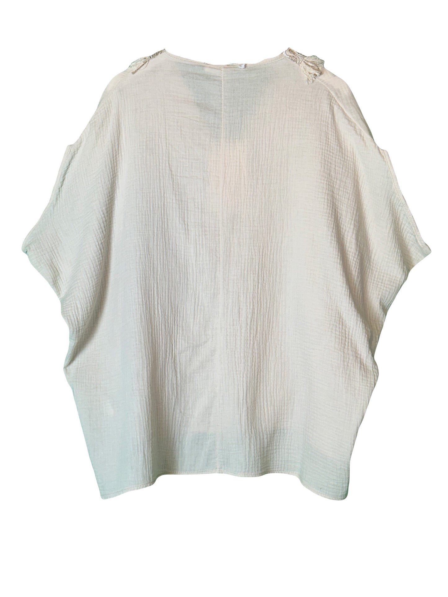 MUSSELIN OVERSIZE SHIRT BOHO