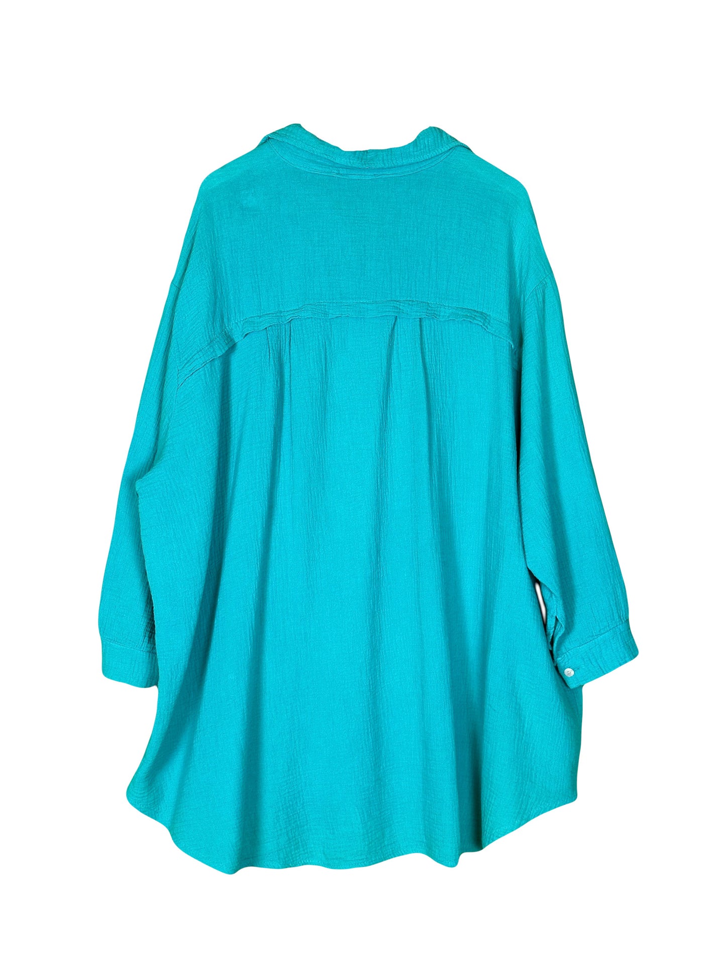 MUSSELIN ULTRA OVERSIZE BLUSE LONG versch. Farben