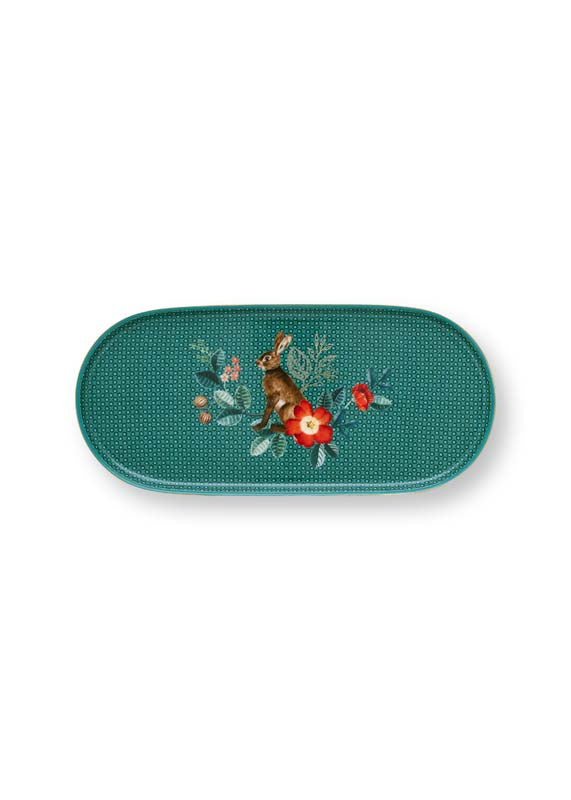 PIP STUDIO KUCHENPLATTE WINTER WONDERLAND RABBIT GREEN