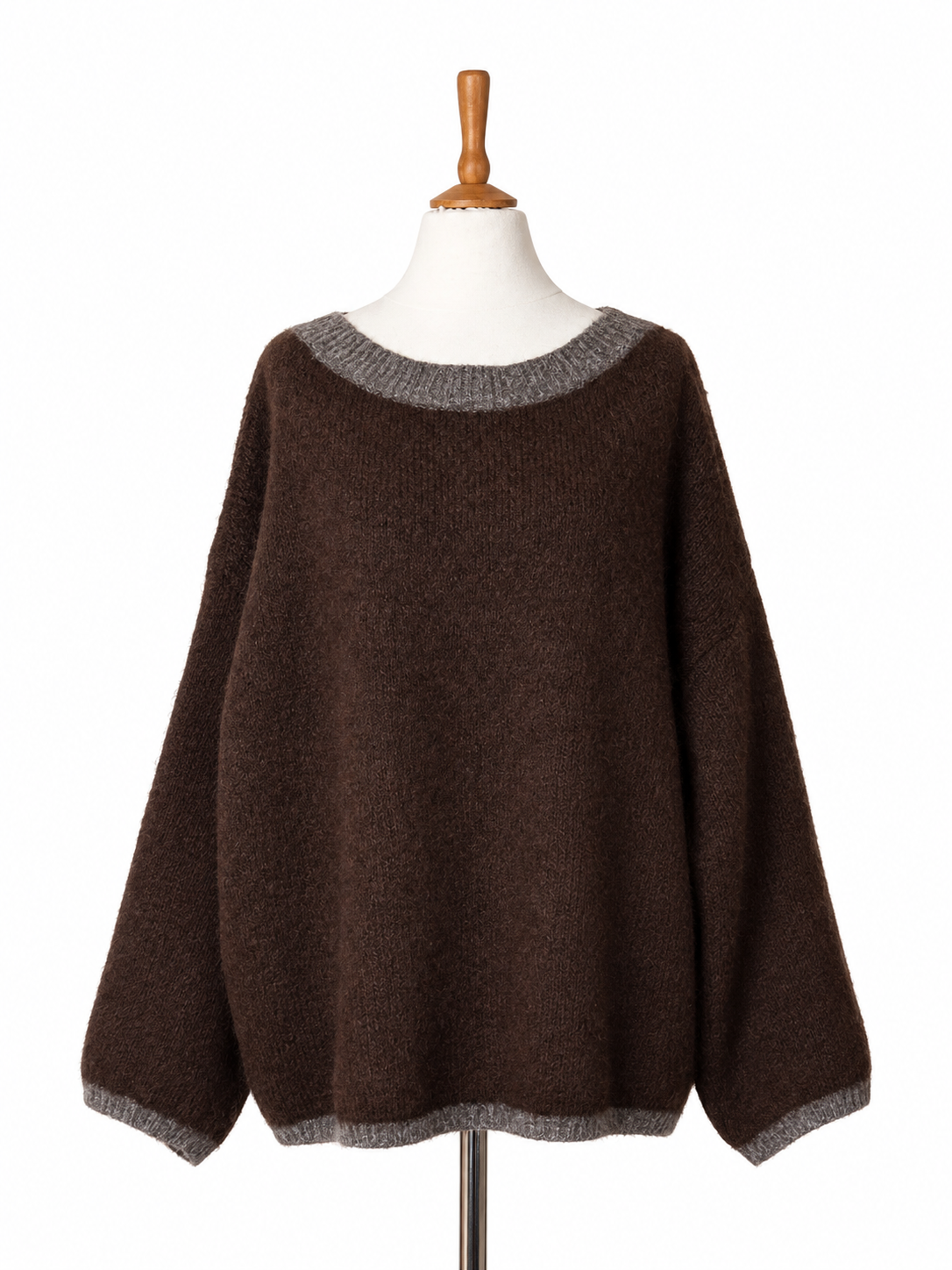 Oversize Pullover VERA mit Alpakawolle