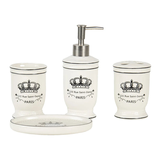 CLAYRE & EEF Badezimmer Set 4 Tlg. 64774