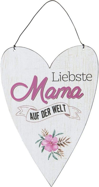 CLAYRE & EEF SCHILD "LIEBSTE MAMA AUF DER WELT"