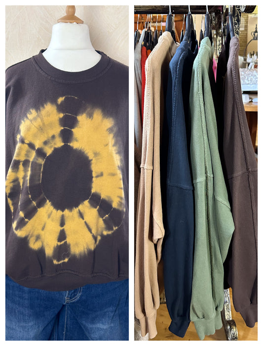 SWEATSHIRT BATIK MUSTER