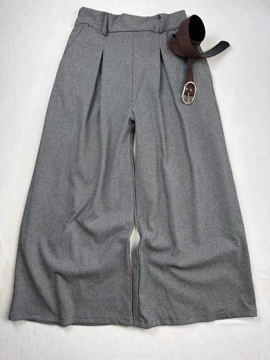 WEITE HOSE FEINKARIERT GRAU XUNA